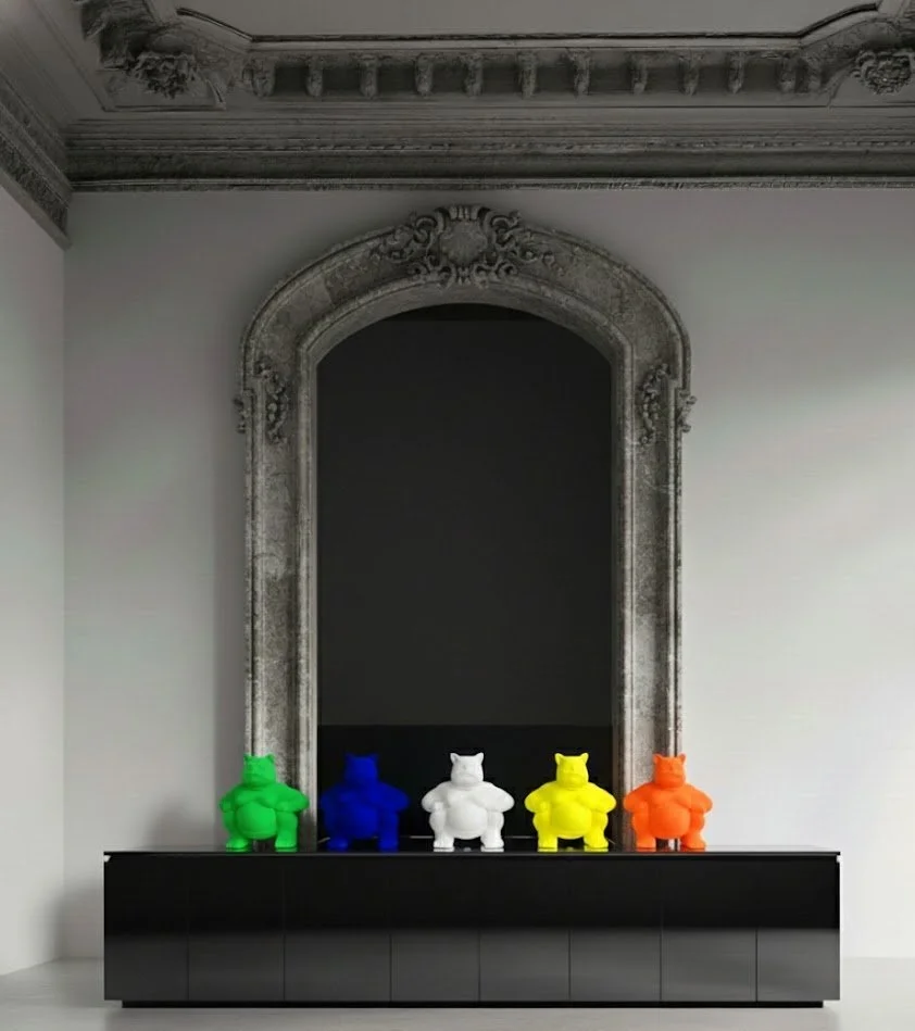 Fivefold Sumowarriors: Spirits of the Ritual Pantheon