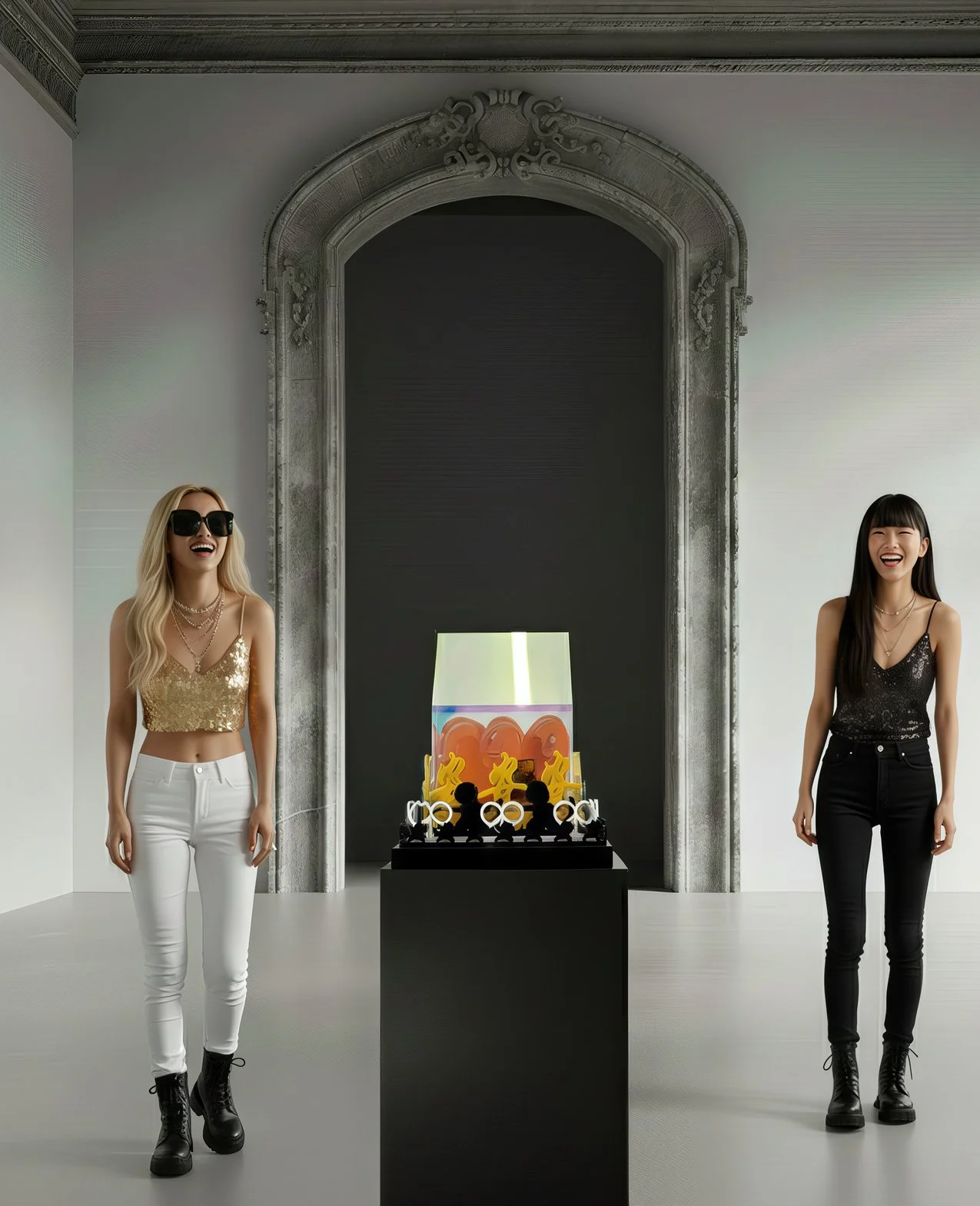 Golden Charmander : Embrace of Love and Peace, 2021