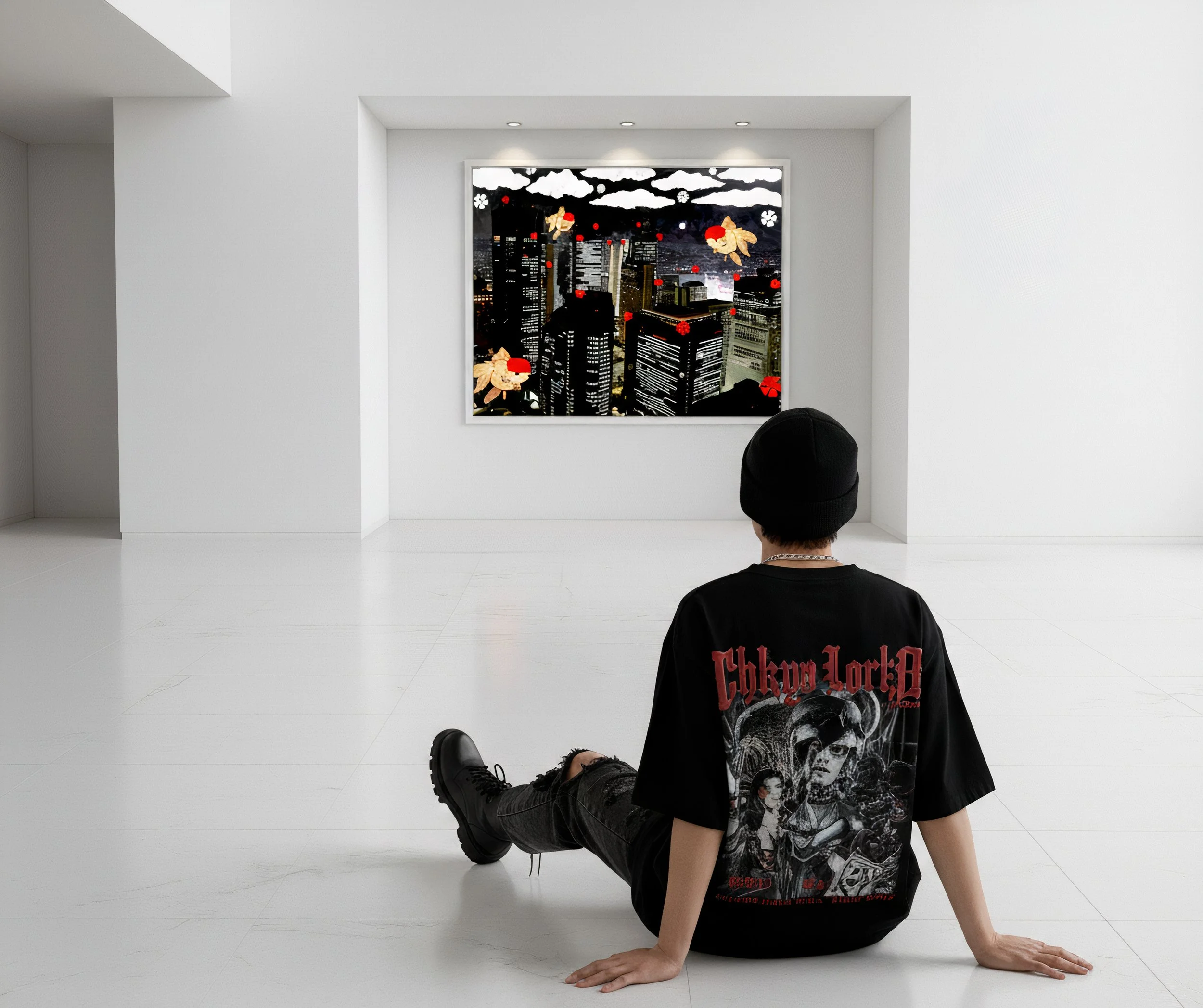 Tokyo's Nighttime Symphony : Celestial Elevation