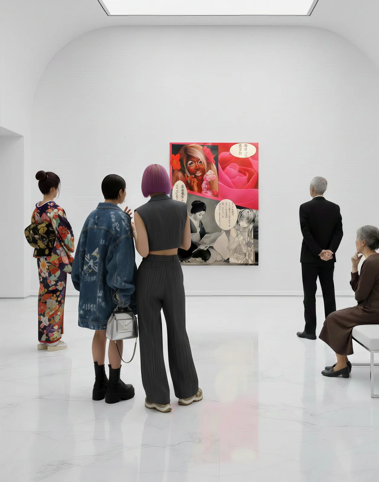 Pink Ganjuro : Kabuki Revival, Ganjuro in a Palette of Pink, 2009