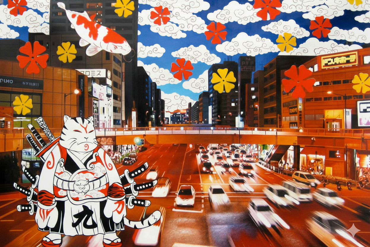 Nocturnal Echoes of Samuraicat : Kozokudoro Harmony