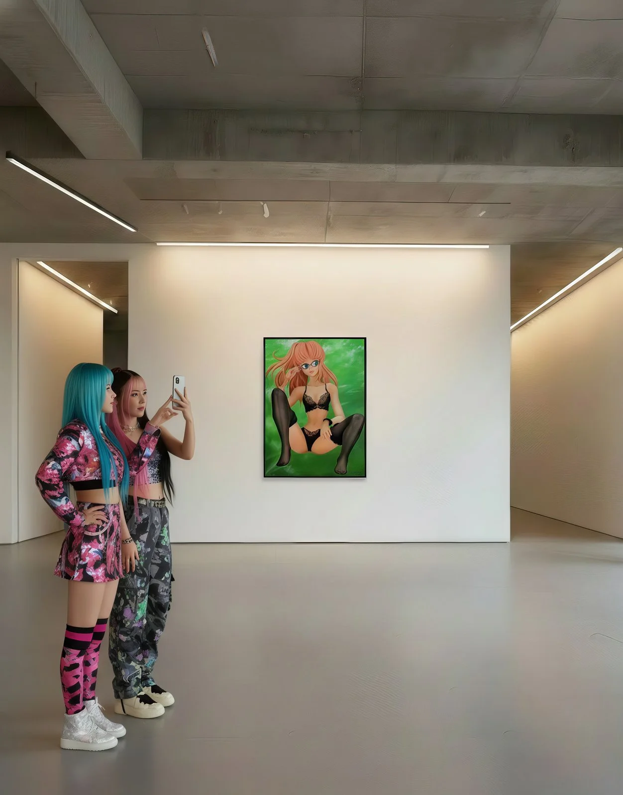 Arika1 : Enchanting Green Whispers and Kawaii Temptation 