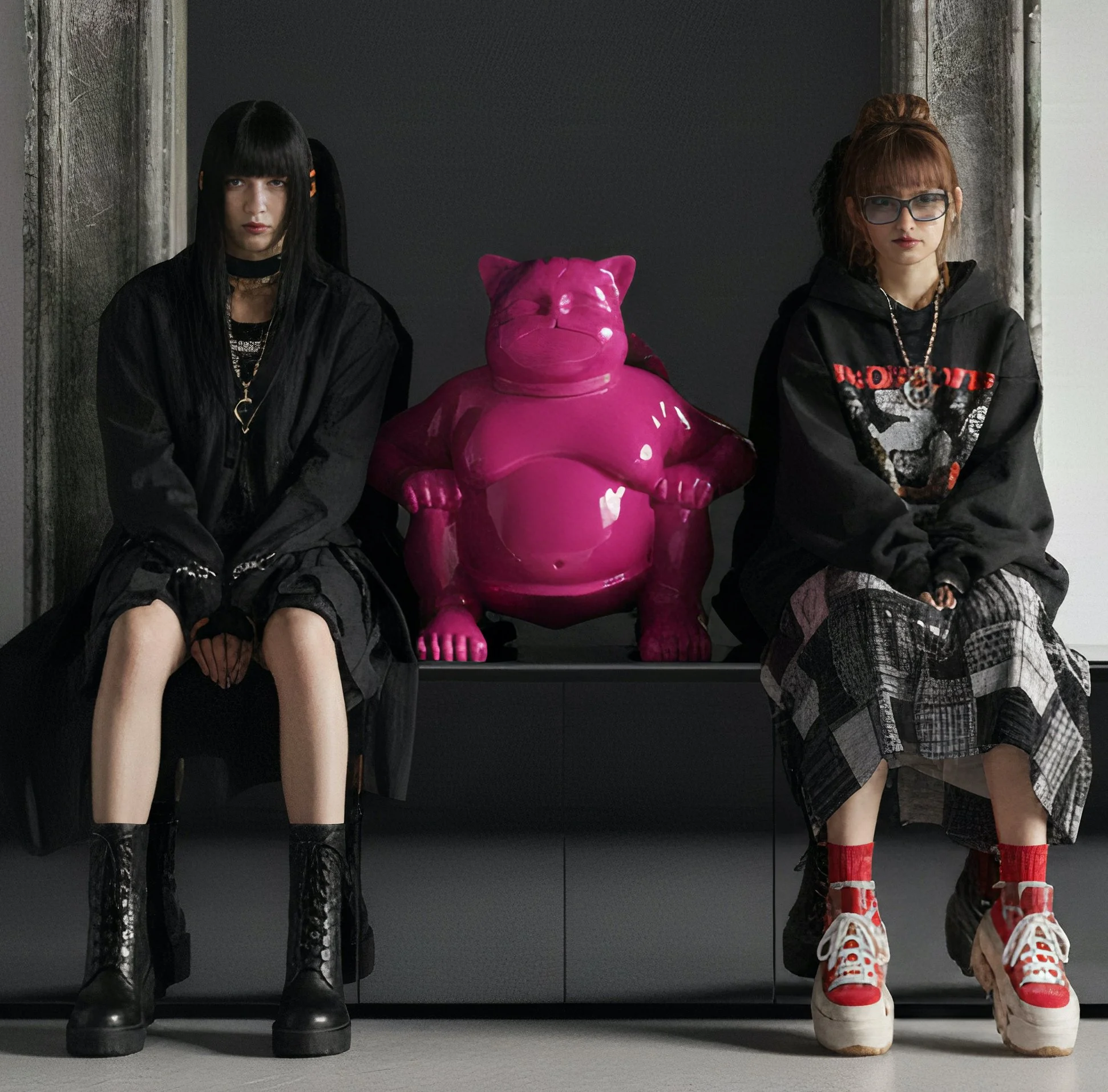 Elegant Sumocat :  Kitty Dance and Battles of Balance