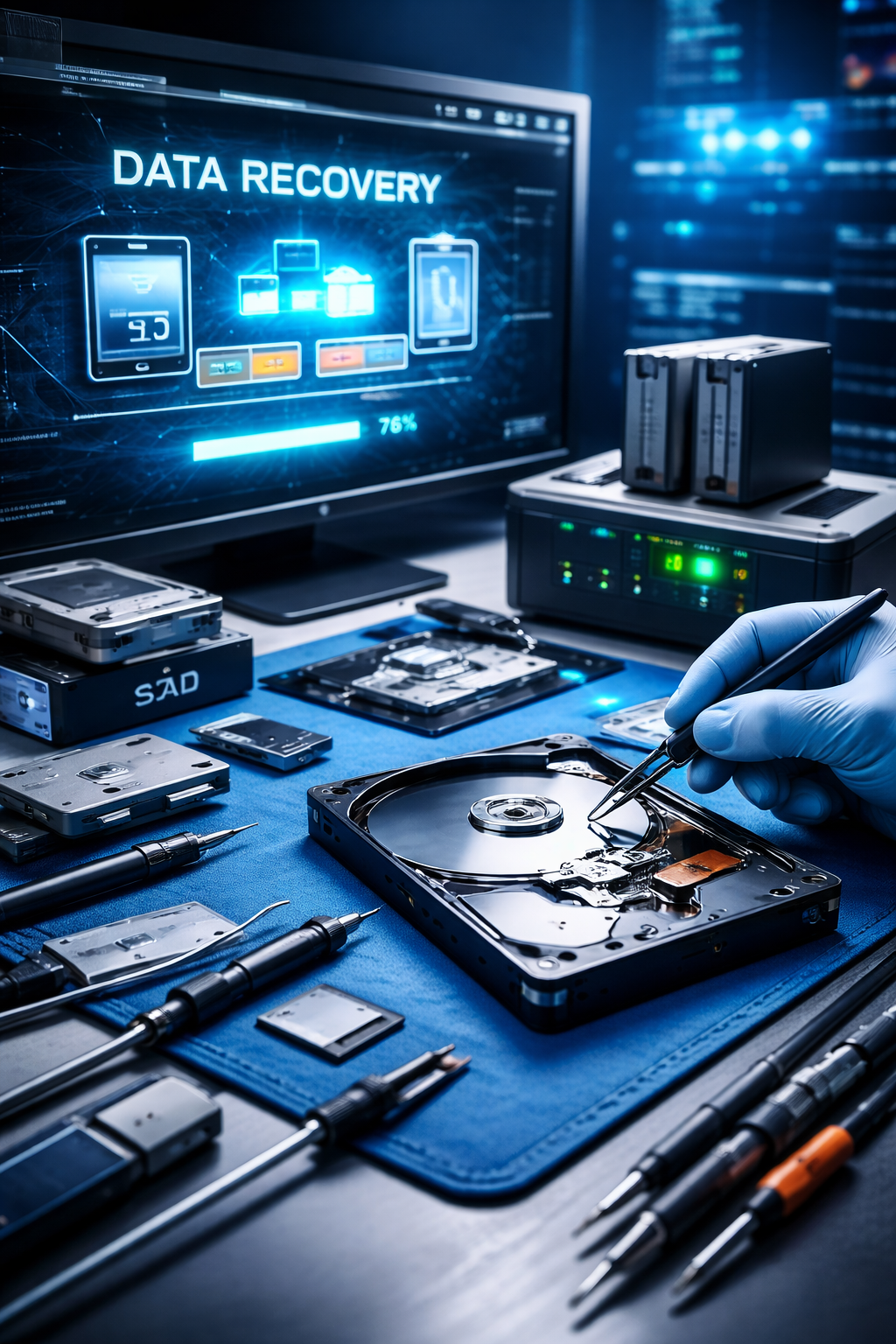 Data Recovery - Transfer - Destruction