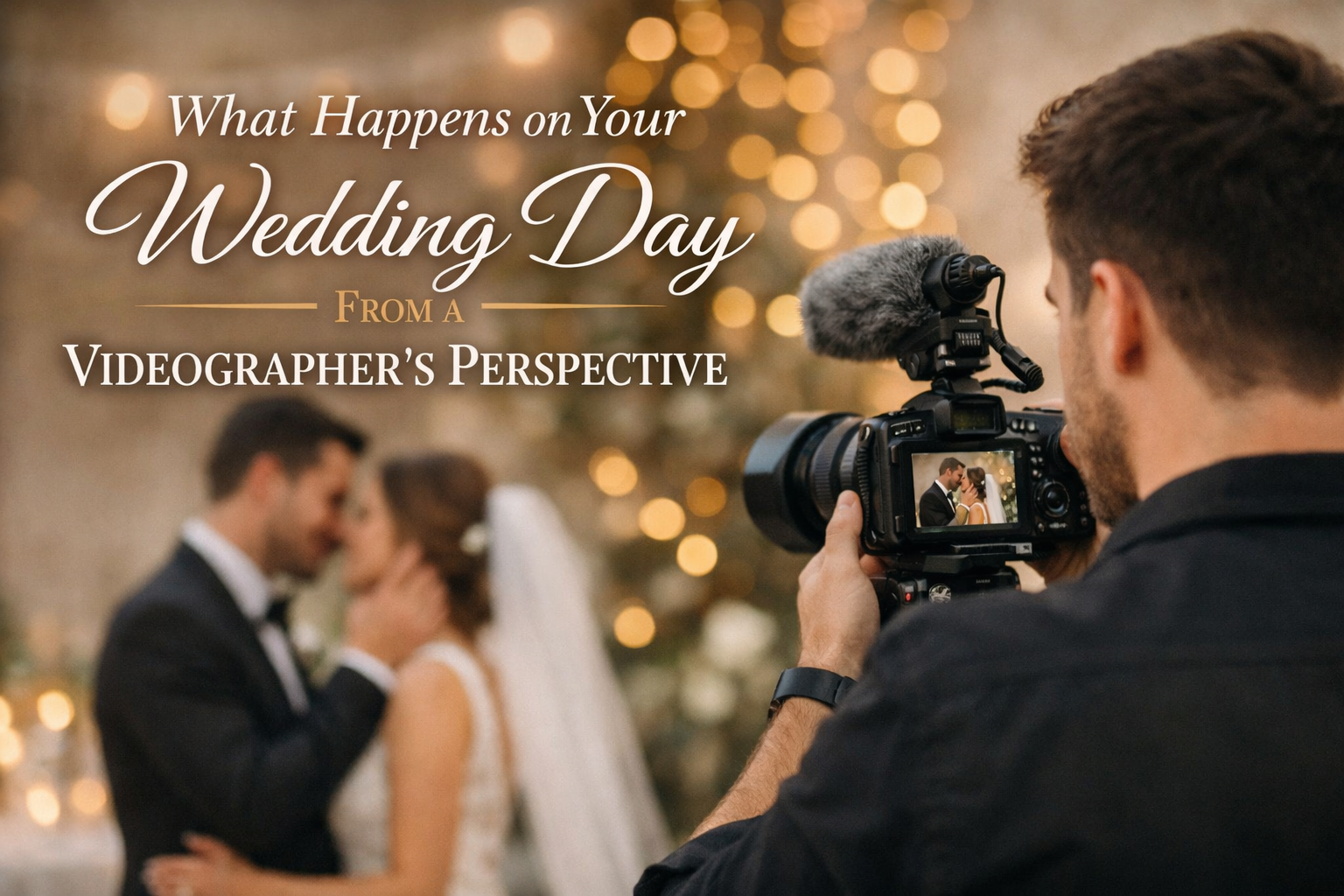 What Happens on Your Wedding Day From a Videographer’s Perspective