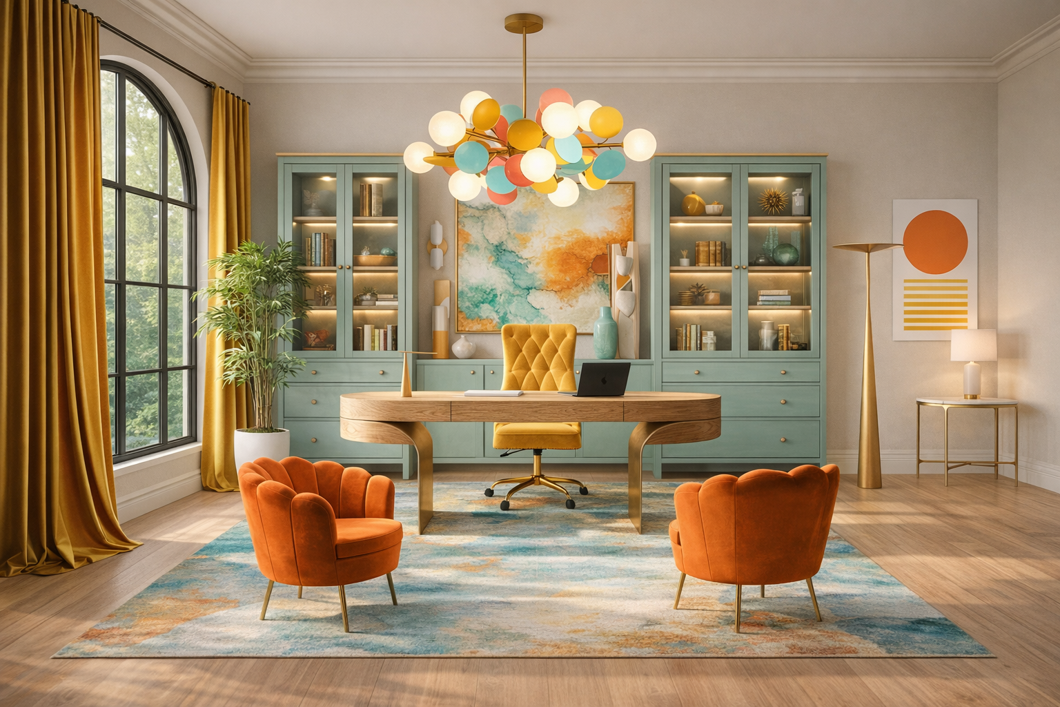 Goodness Studios Interiors_Home Office_Acworth, Ga