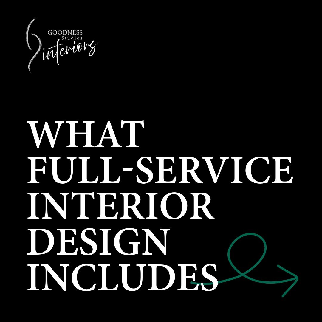 What does full-service interior design actually include? 

Full-service interior design is more than selecting beautiful furniture or finishes. It is a thoughtfully managed process that brings clarity, cohesion, and creative direction to every phase 