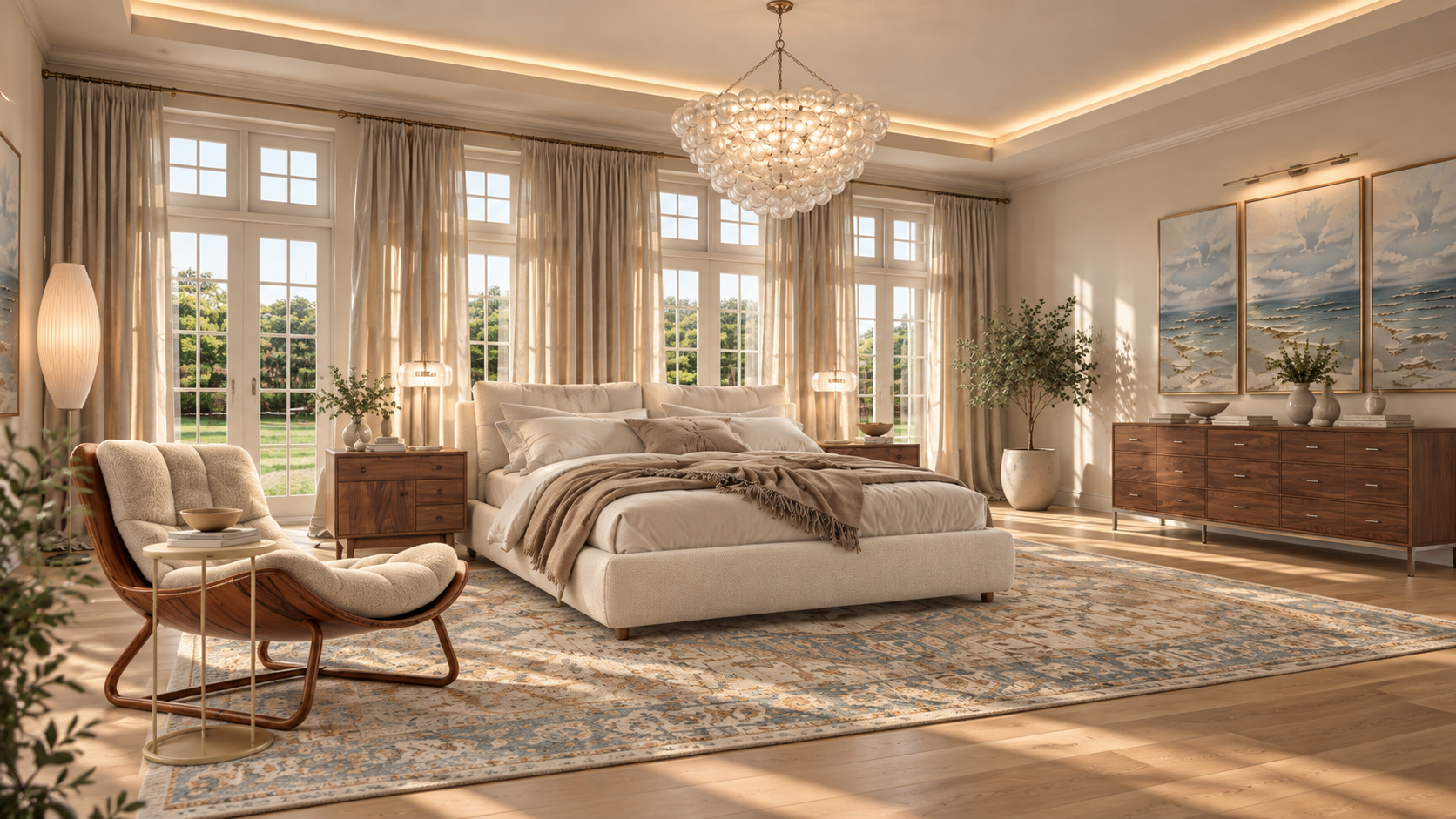 Goodness Studios Interiors_Primary Bedroom Concept Rendering 2 in Milton, Ga