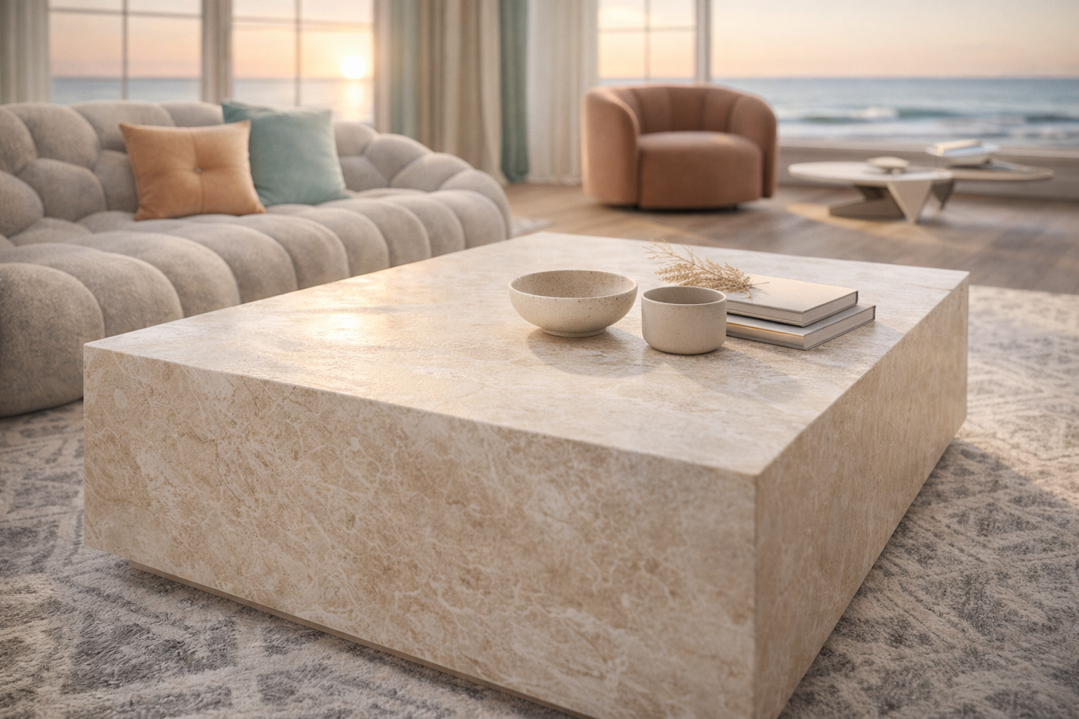 Goodness Studios Interiors_Beachside Living Room_Fisher Island, FL