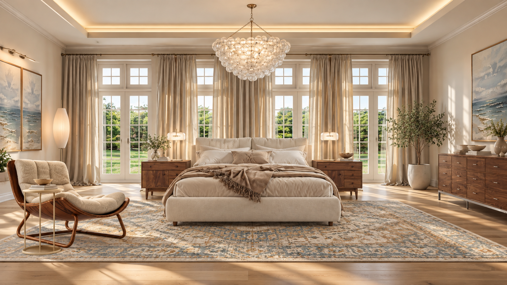Goodness Studios Interiors_Primary Bedroom concept rendering in Milton, Ga