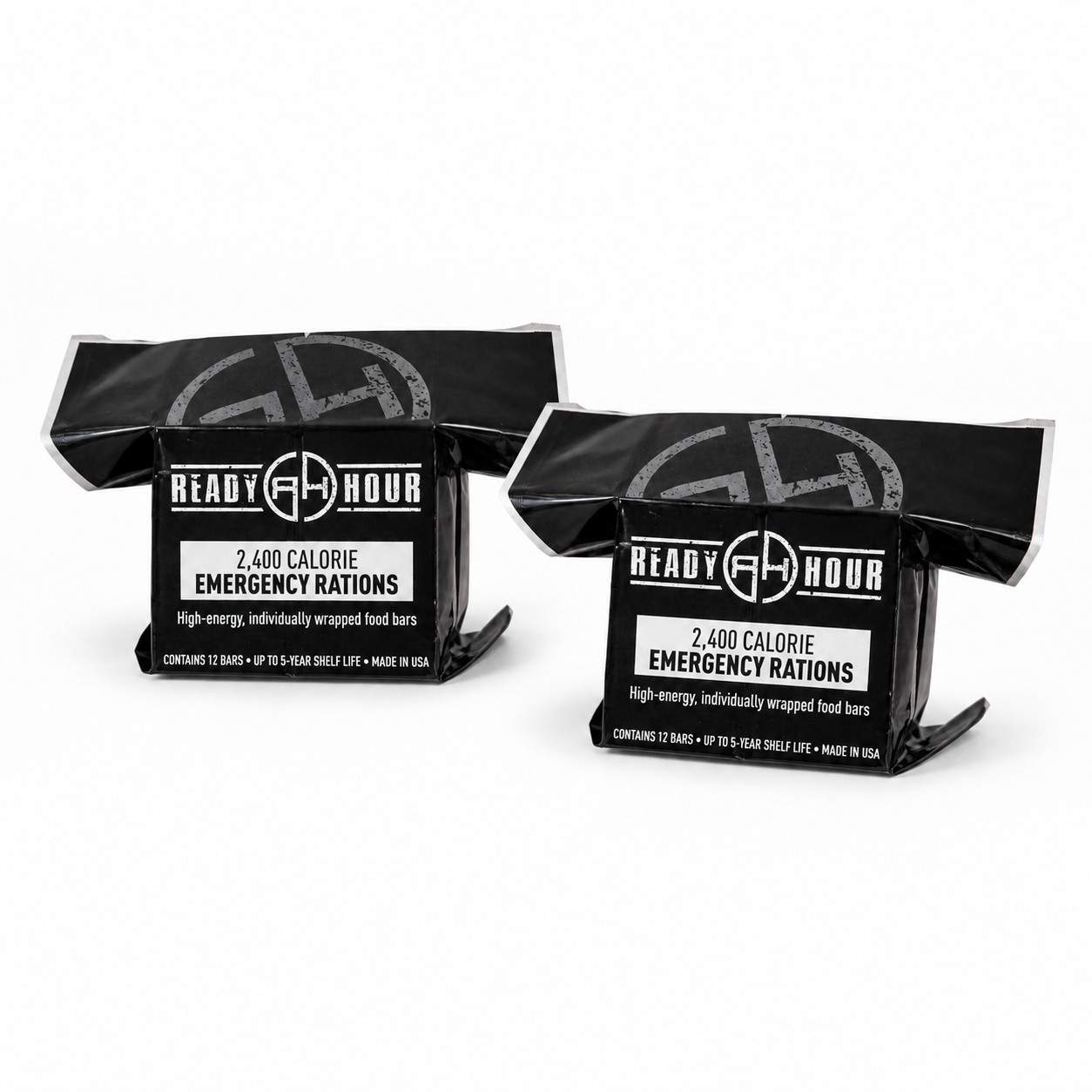 Ready Hour 2,400-Calorie Emergency Ration Bars 2-Pack