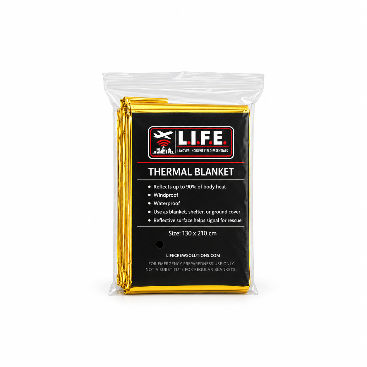 LIFE Thermal Emergency Blanket
