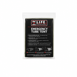 Emergency tube tent