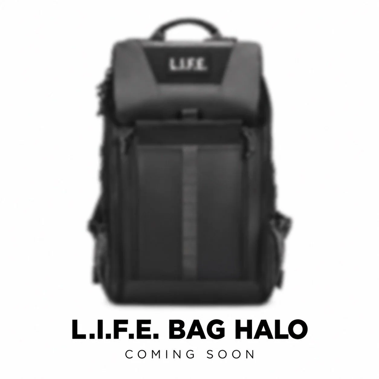 Blurred preview of the upcoming L.I.F.E. Bag Halo backpack