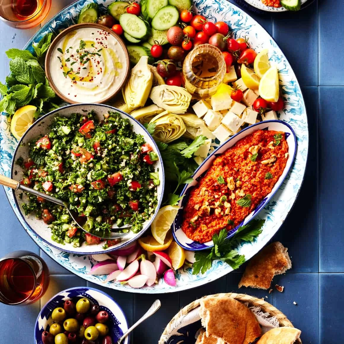 Falafel - Vegetarian Spread for 10