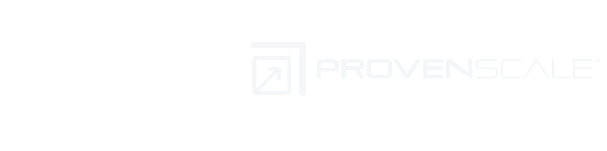 Black background with white text and logos for Oracle NetSuite, ProvenScale, and Provenscale, indicating an alliance partnership.