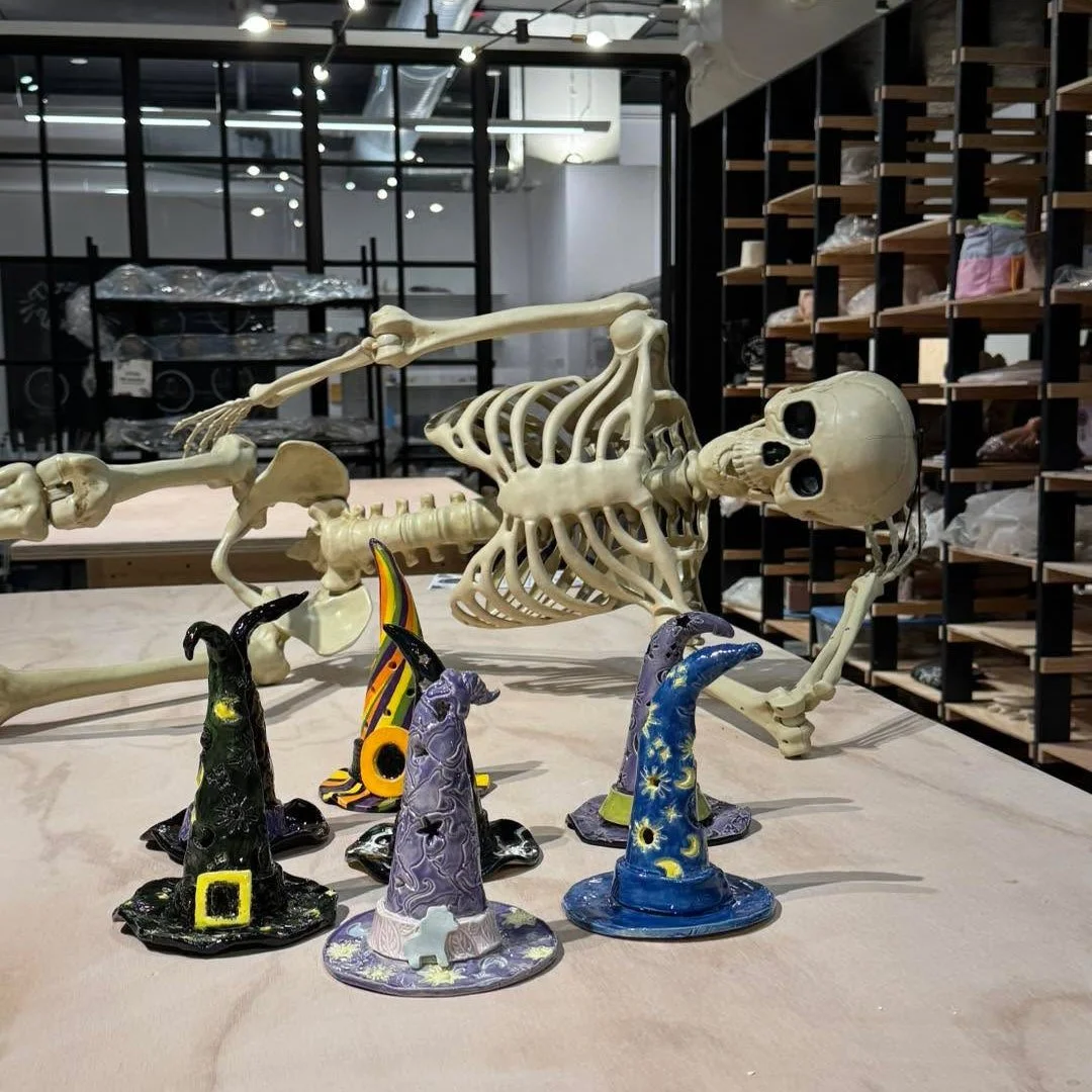 🧙💀 Only a couple more spots open for this 2-session workshop! Join us tonight at 6pm to making witch hat lanterns! 

Sign up at the link in our bio
