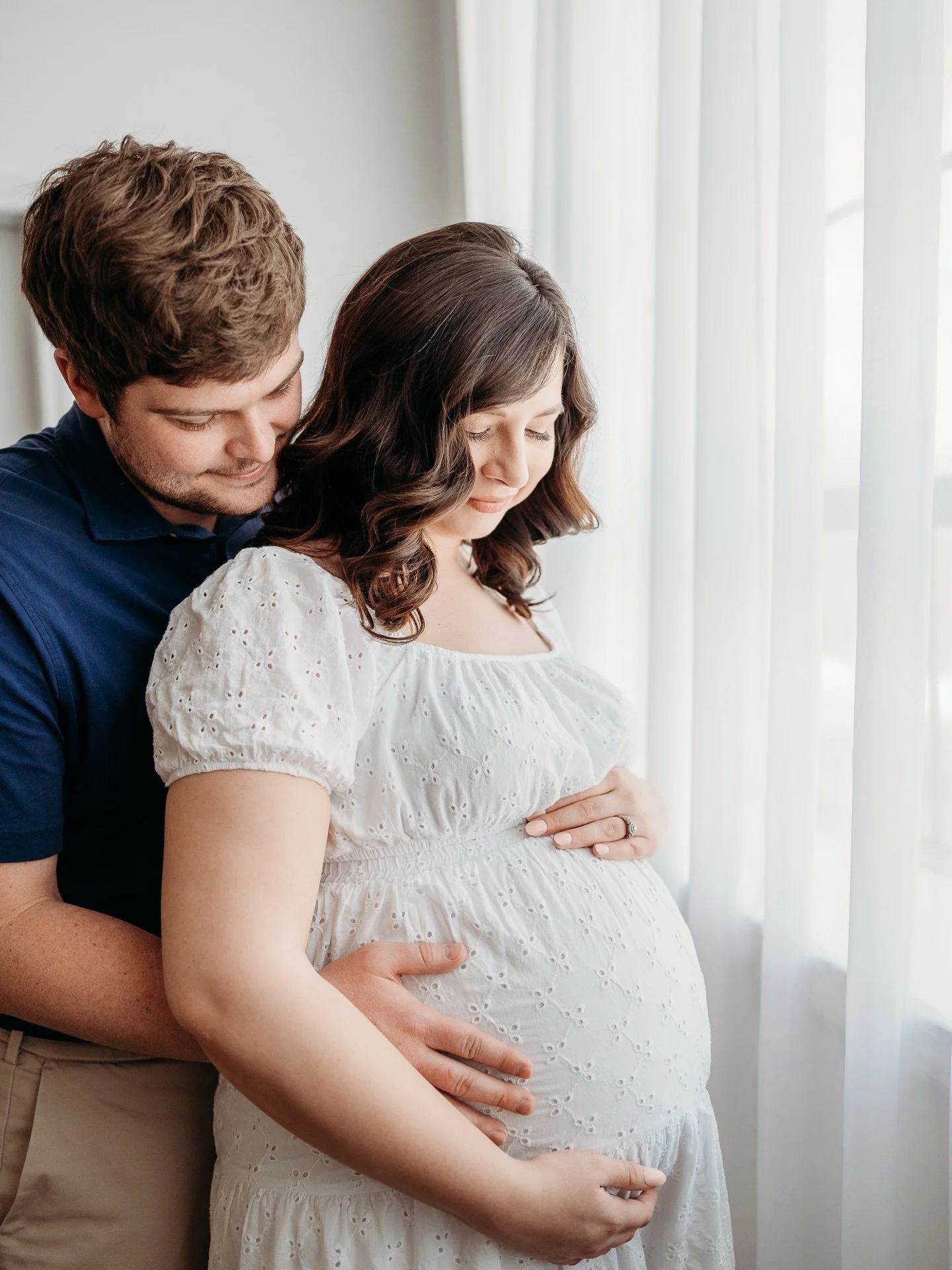 That pregnancy glow hits different 🤍