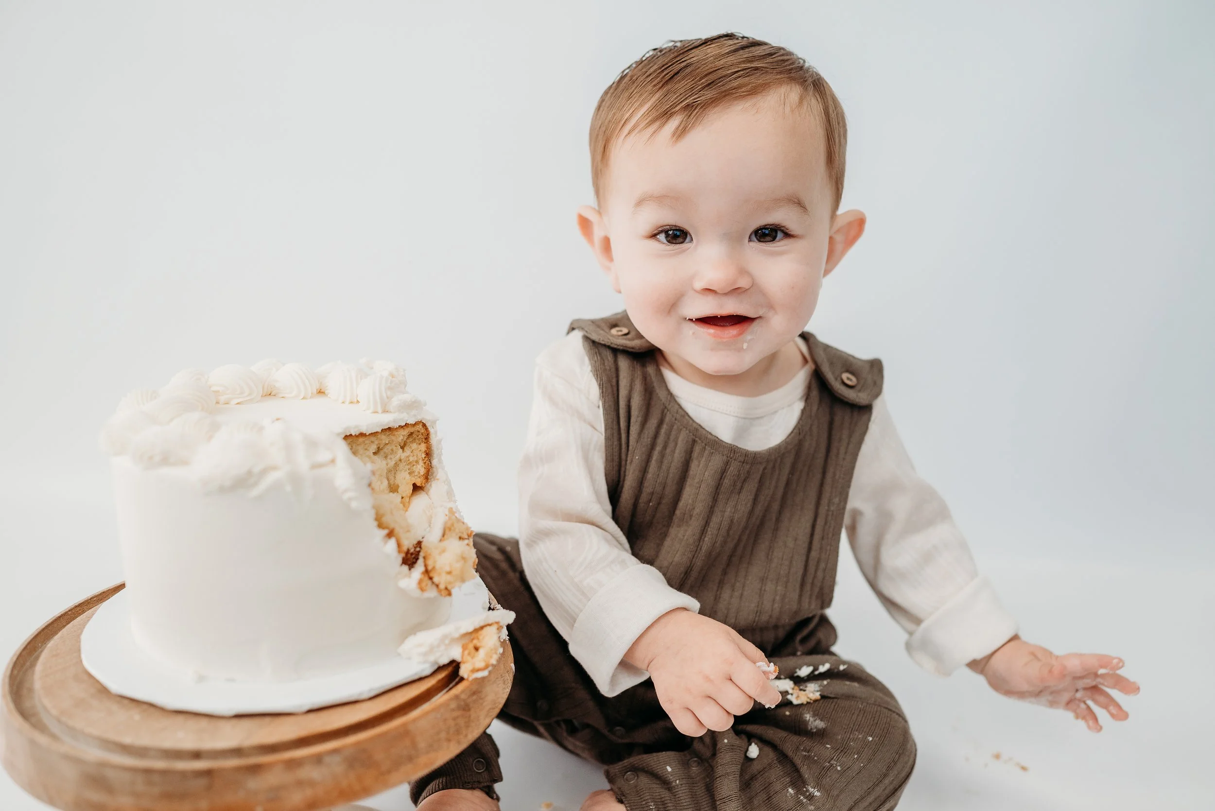 Rowan’s Cake Smash | Louisville Studio Session