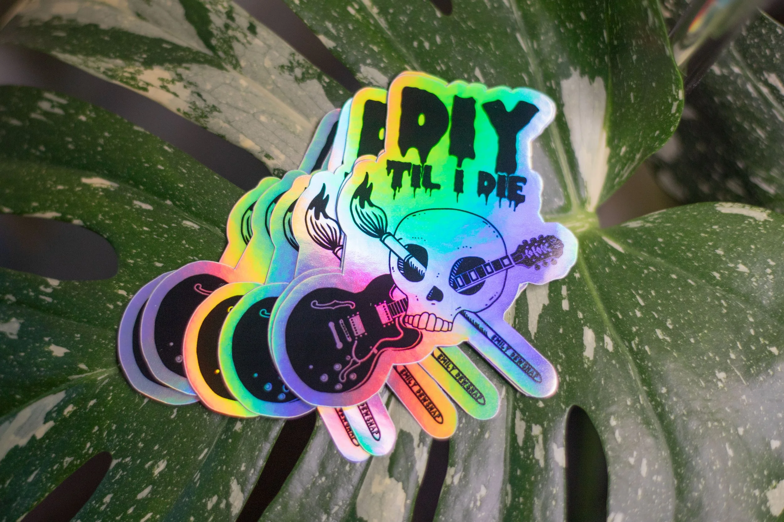 DIY Til I Die Sticker