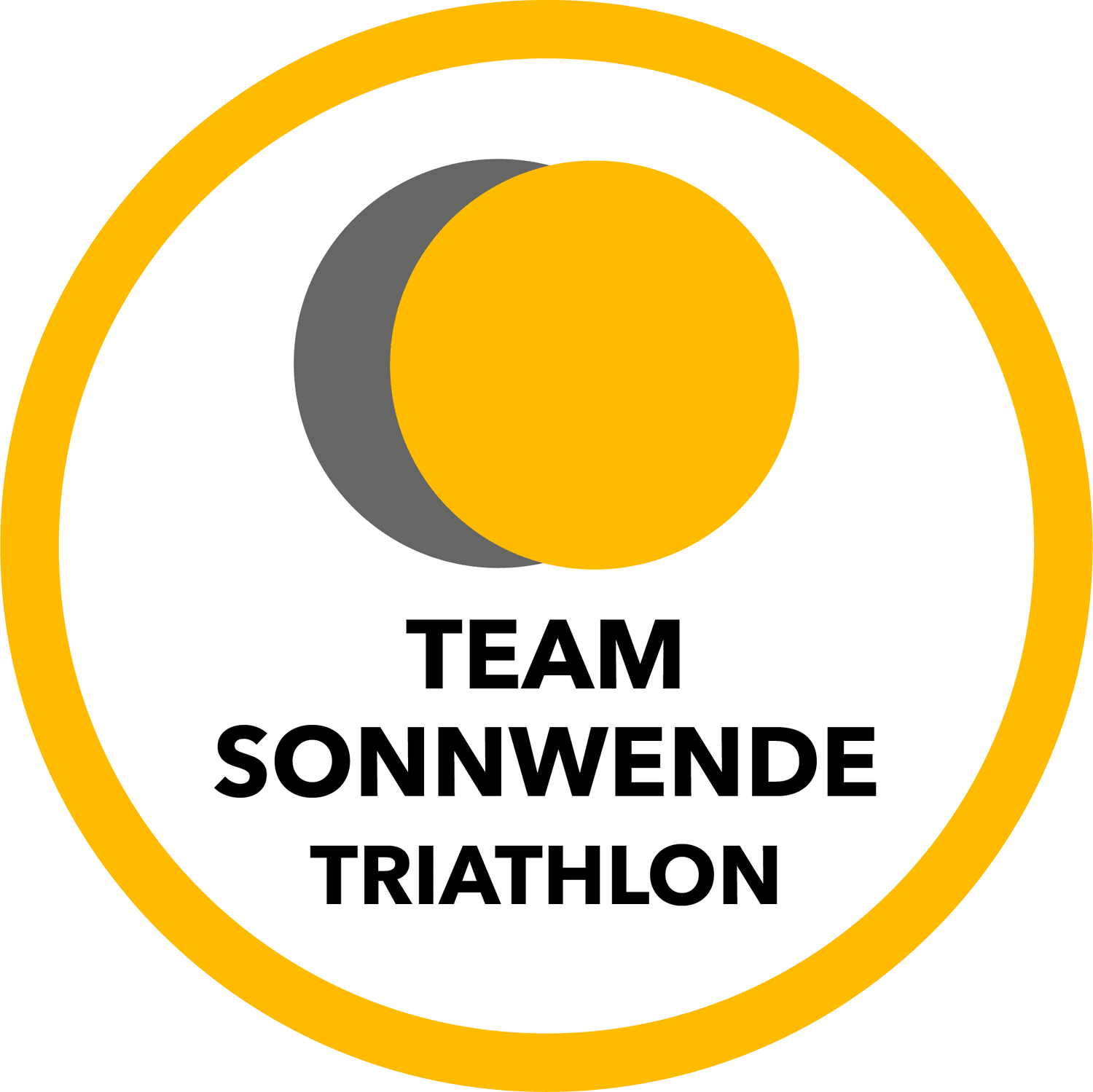 Logo des Teams Sonnenwende Triathlon mit Sonnen und Mond Symbol