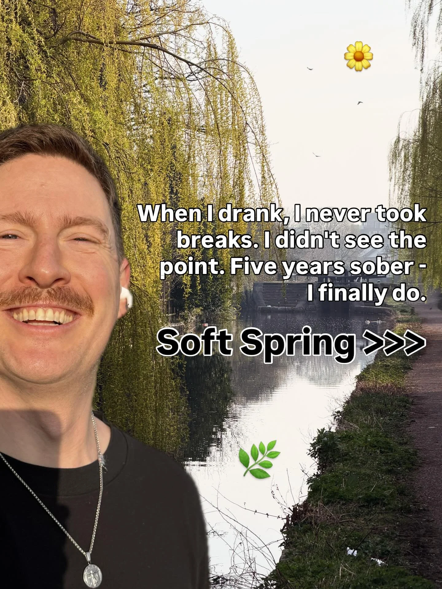 This April I'm running Soft Spring 🌷 

A free, alcohol-free month. Private WhatsApp group. Daily prompts from me. Just us, doing it together. Because doing hard things is easier when you're not doing them alona - that's the whole idea! 💛

I'm askin