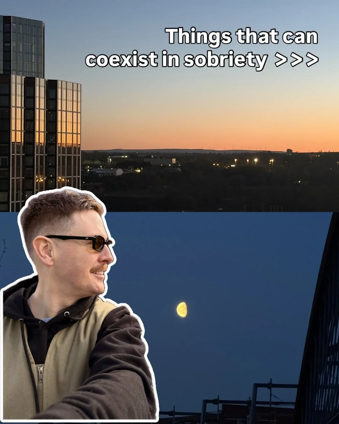 Sometimes how I think and feel about sobriety can be contradictory, it's helped me a lot to accept that opposites can coexist✨

#sober #soberlife #soberliving