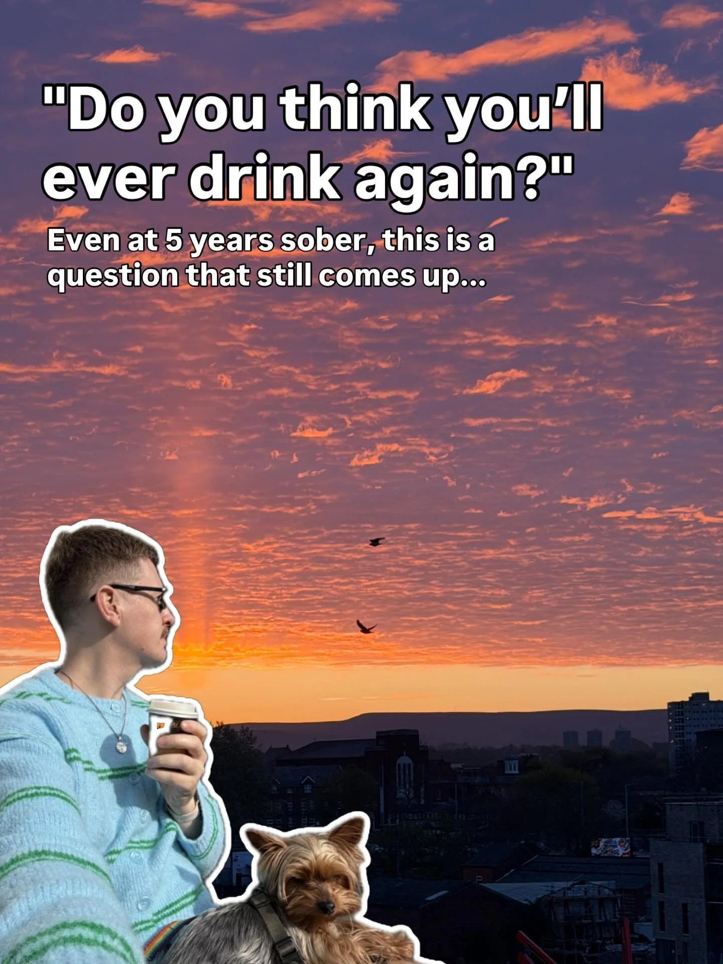 Right, bear with me whilst I try and tackle the "will you ever drink again?" question... 🥤 

#sober #sobriety #soberlife