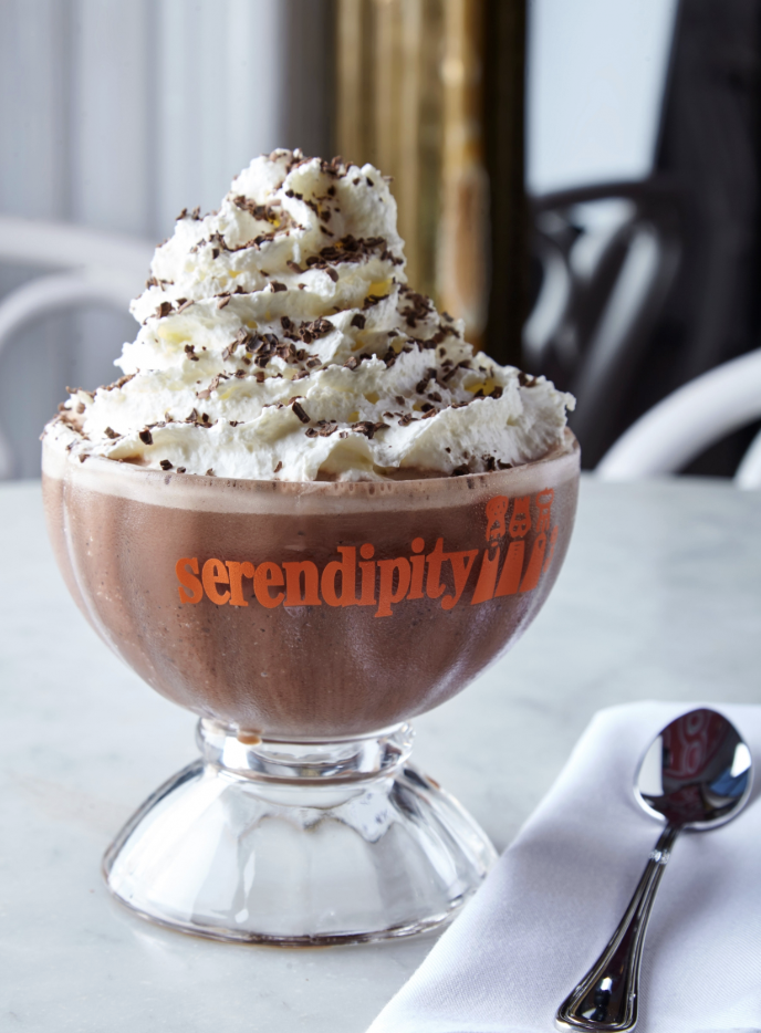 Frozen hot chocoloate