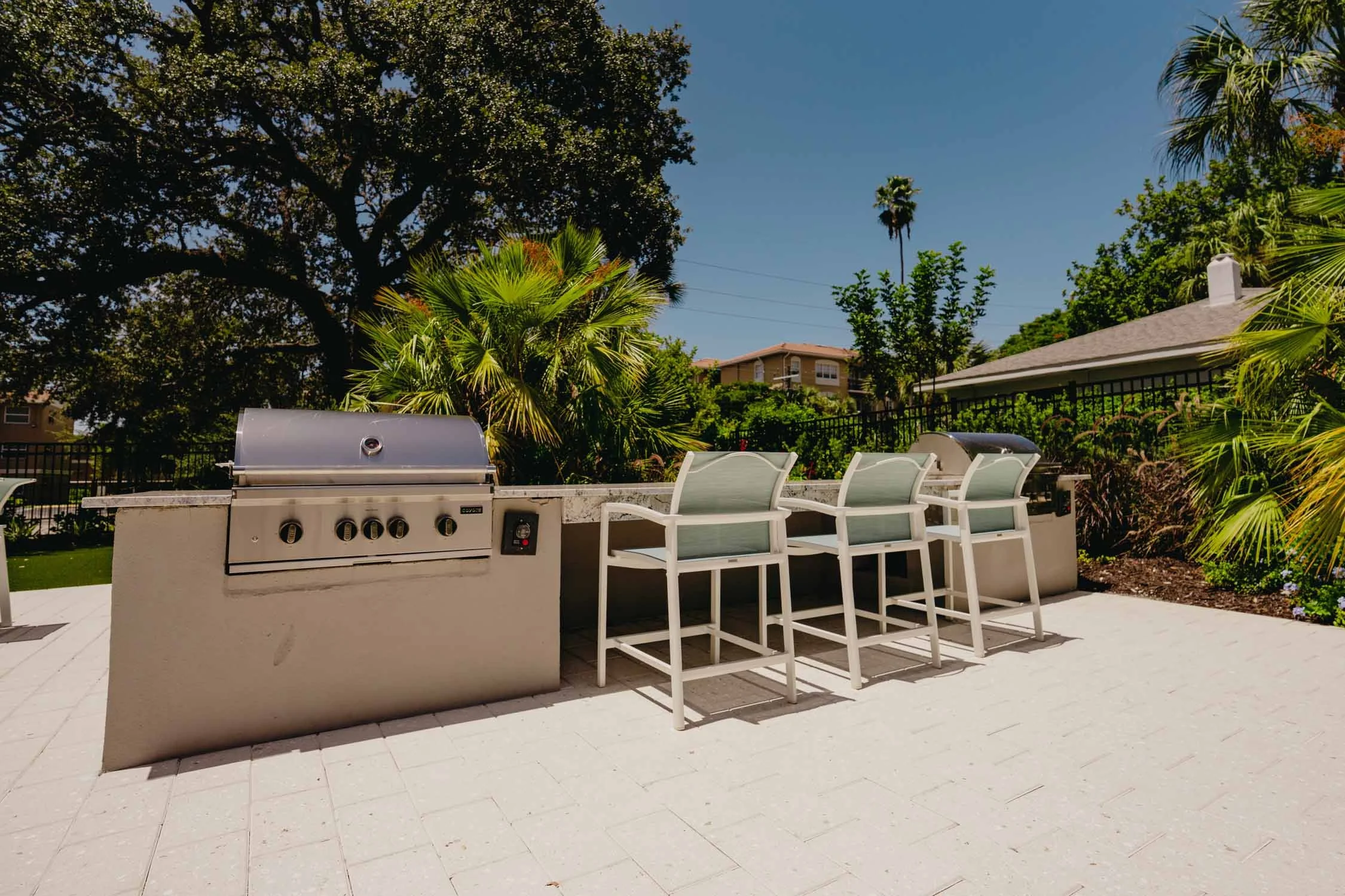 Aspire on 10th | Luxury Apartments in Sarasota, FL | Grilling Station