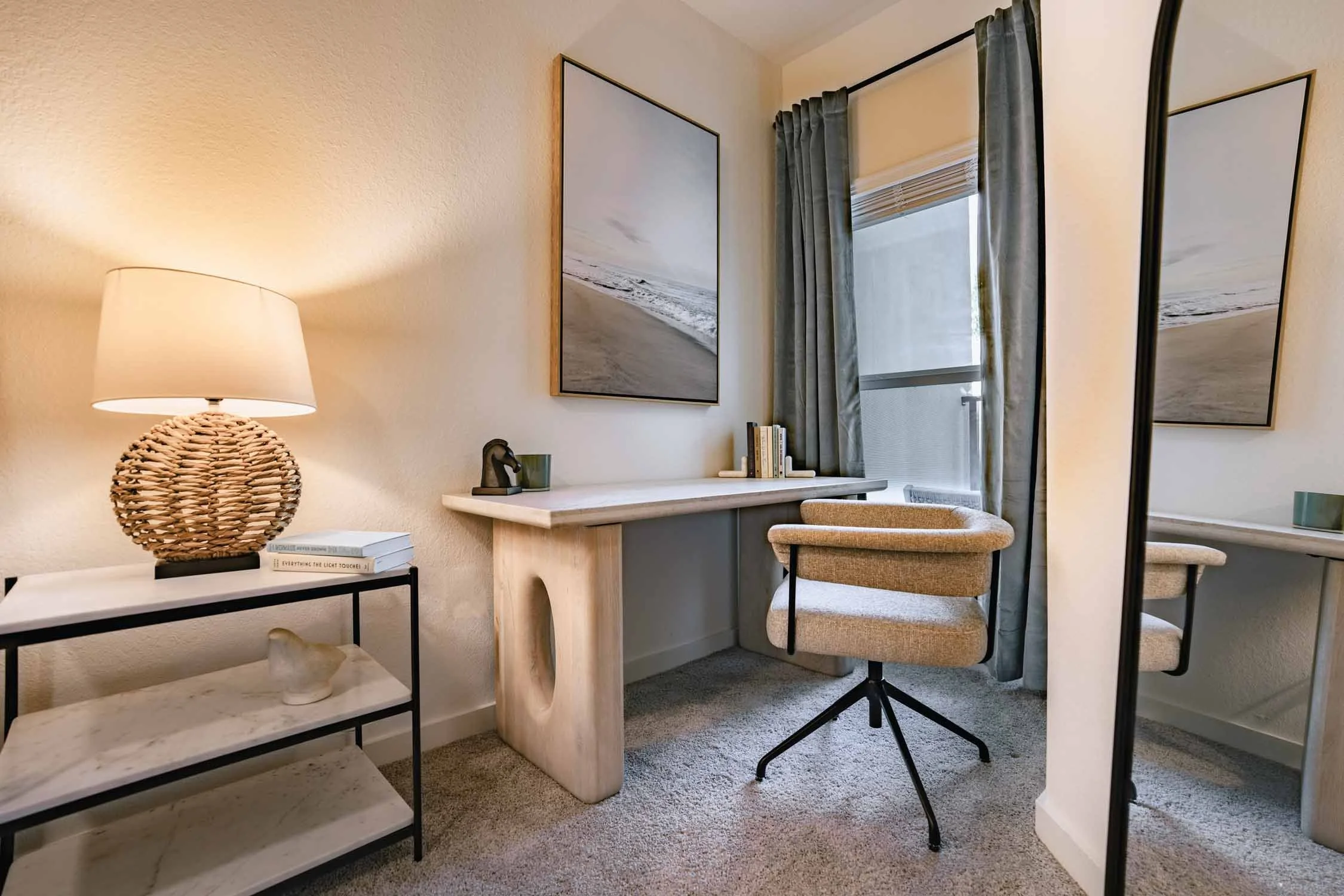 Aspire on 10th | Luxury Apartments in Sarasota, FL | Desk in Bedroom