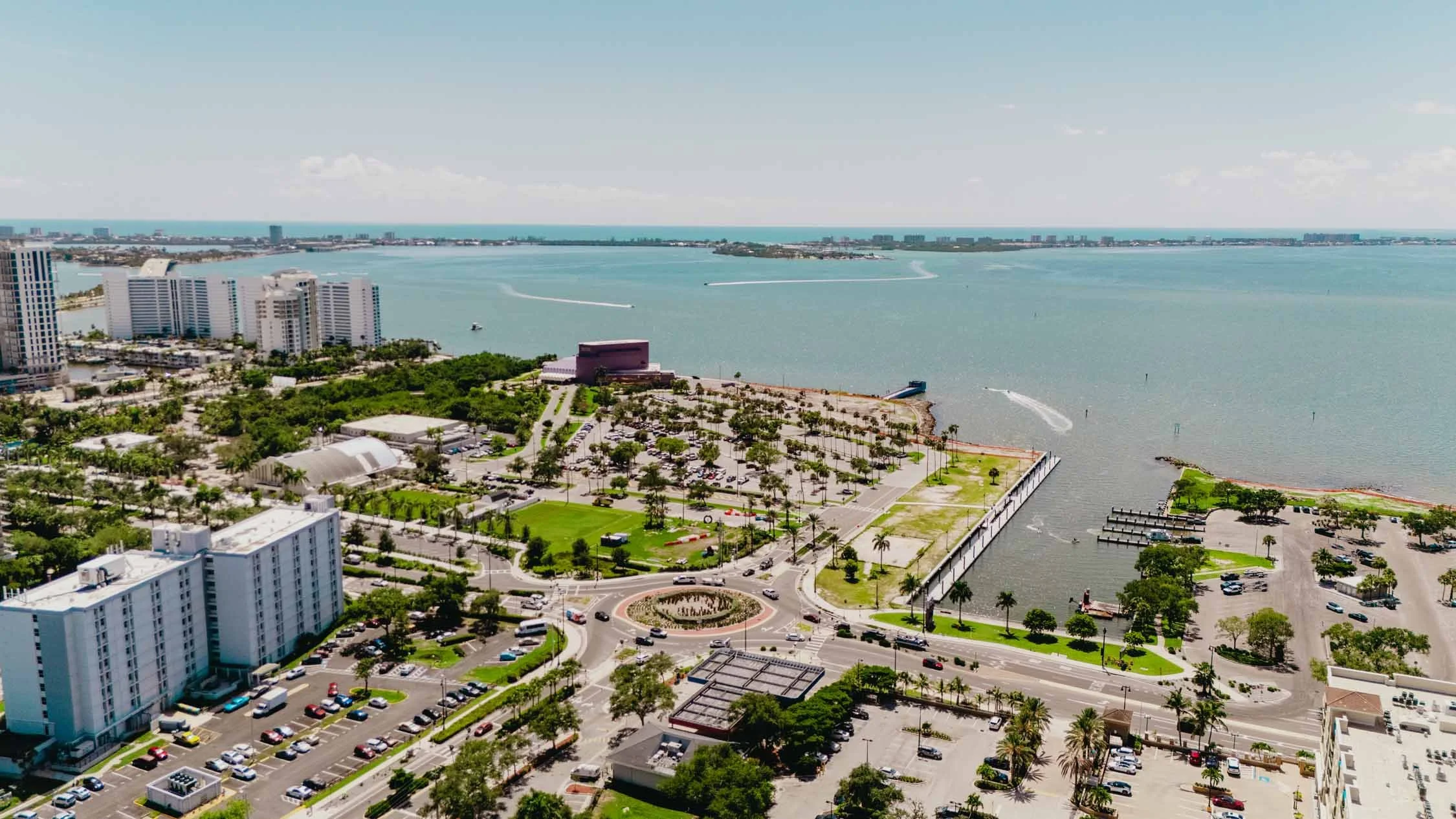 Aspire on 10th | Luxury Apartments in Sarasota, FL | Aerial of Surrounding Area