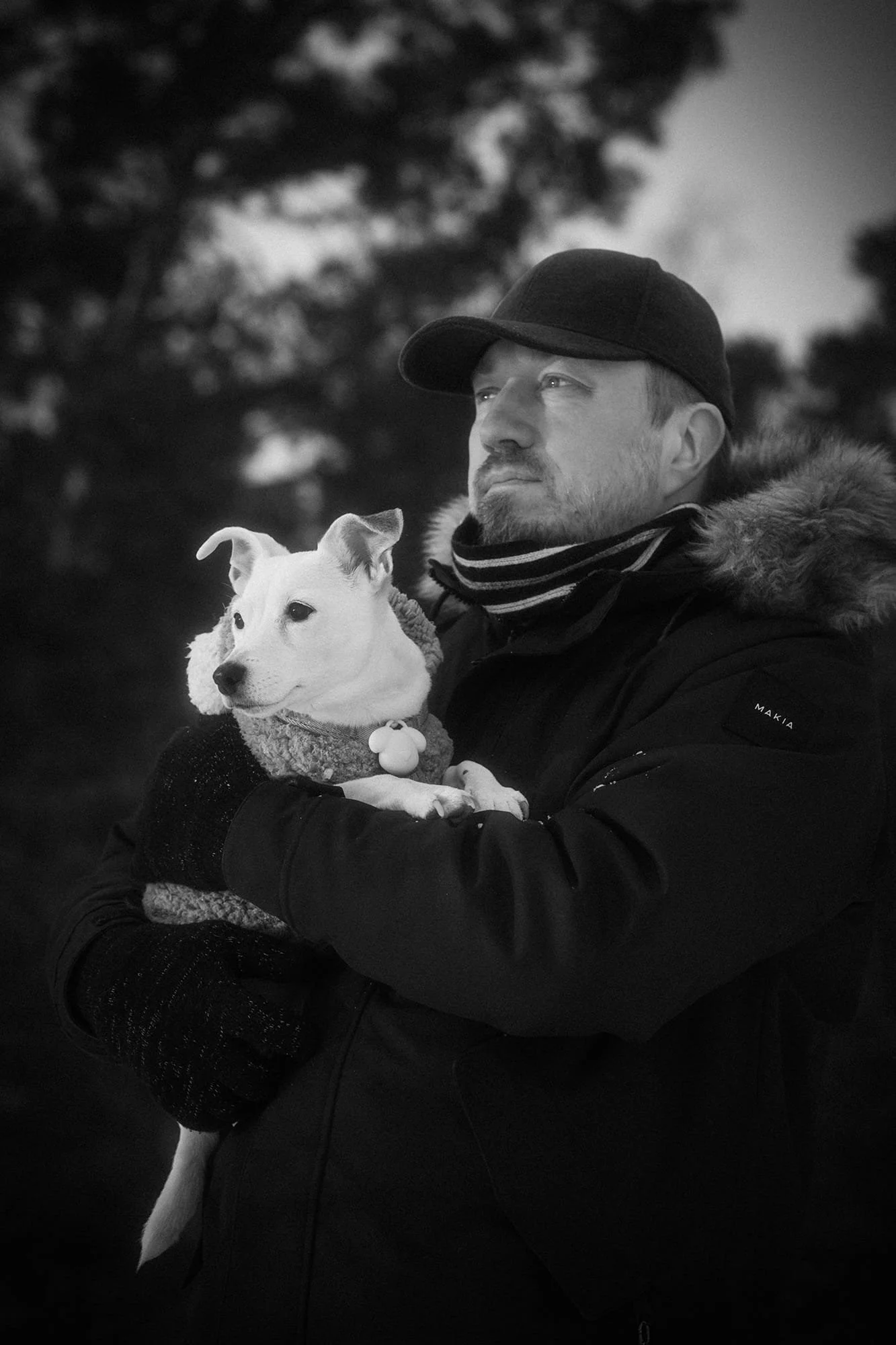 Kuva valokuvaaja Mikosta ja Jackrussellinterrieri Marusta