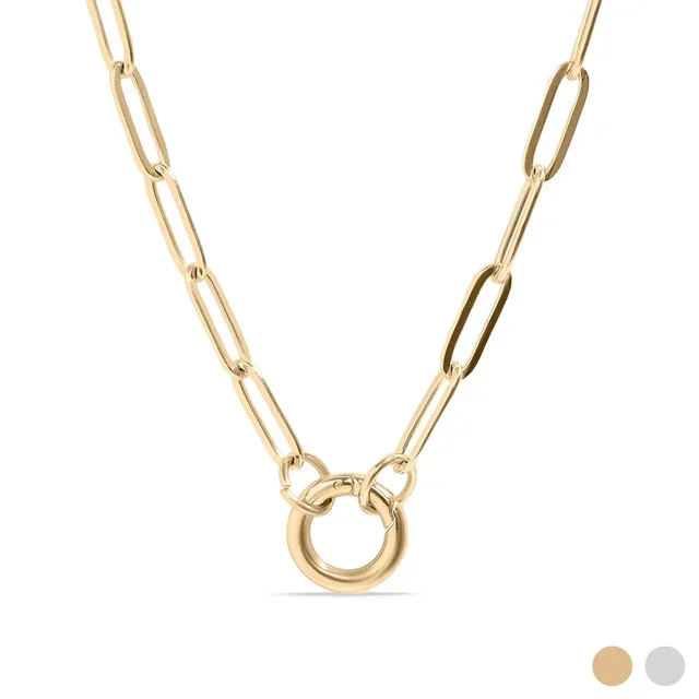 Paper Clip Necklace 16