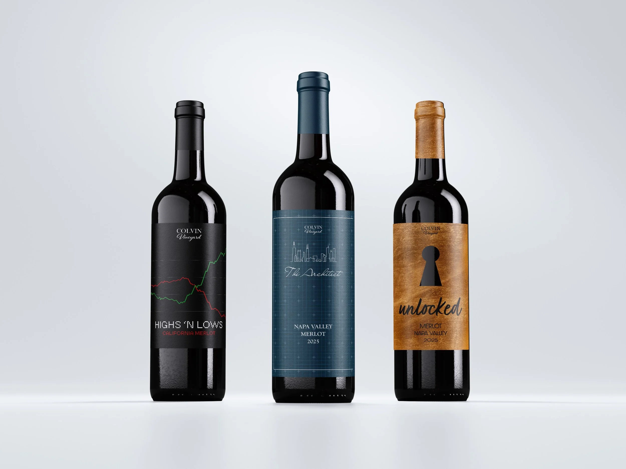 Wine Bottle Label Design