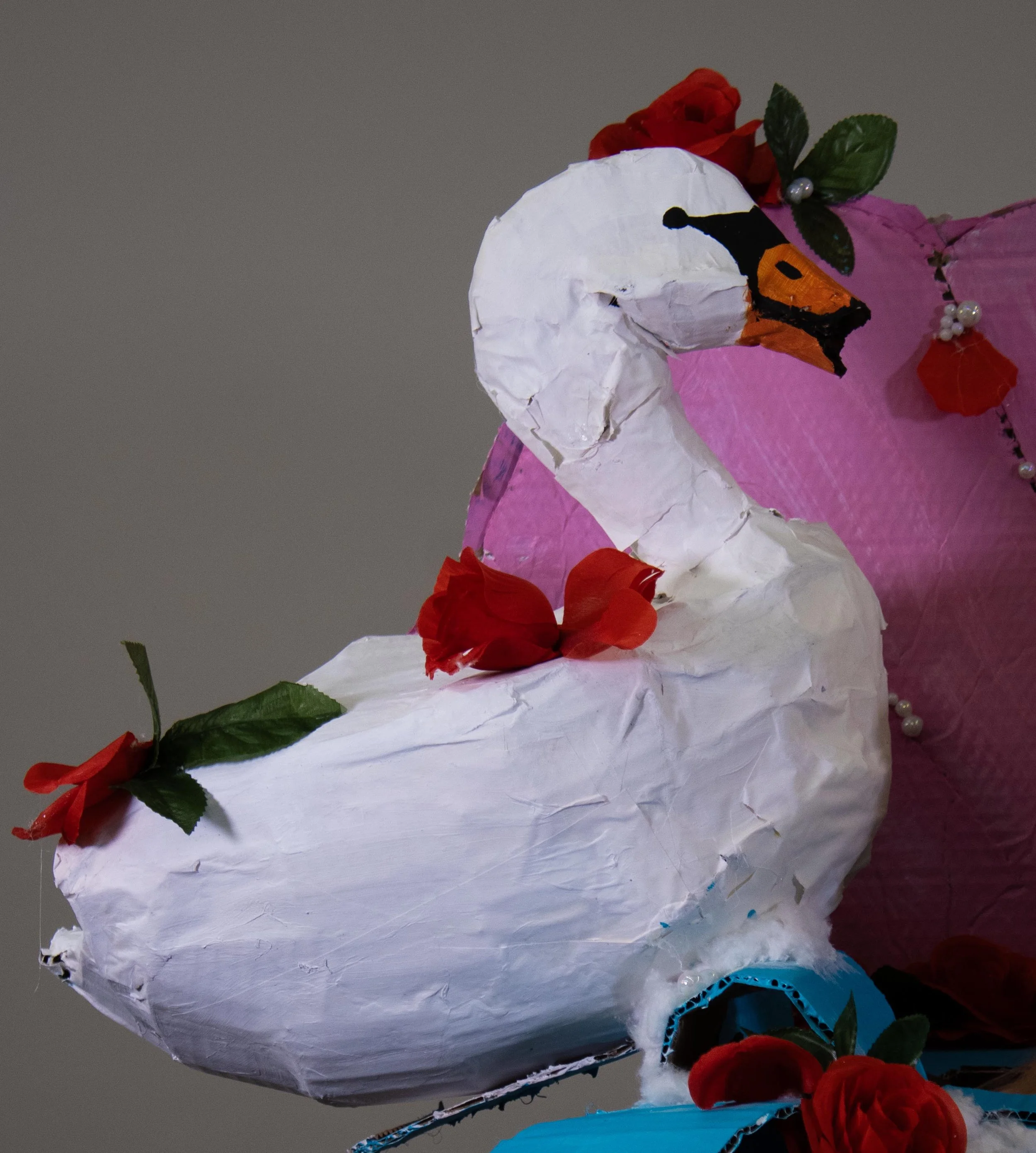 Venus Swan, Papier Mache, 2023