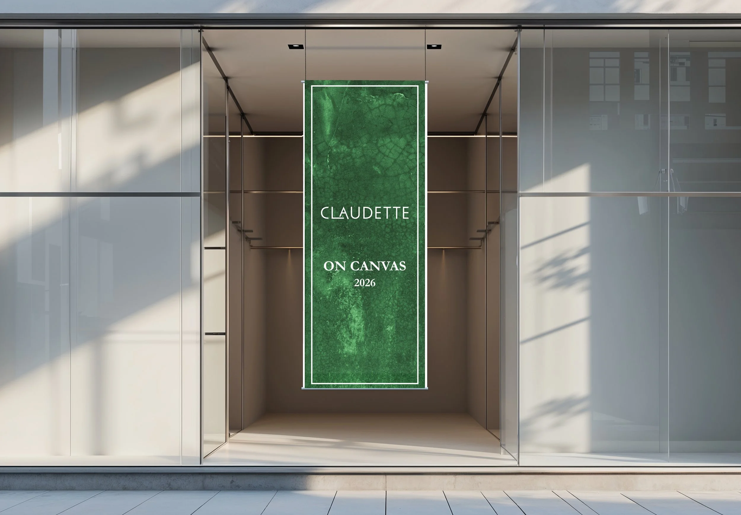On Canvas Podium/Street Banner