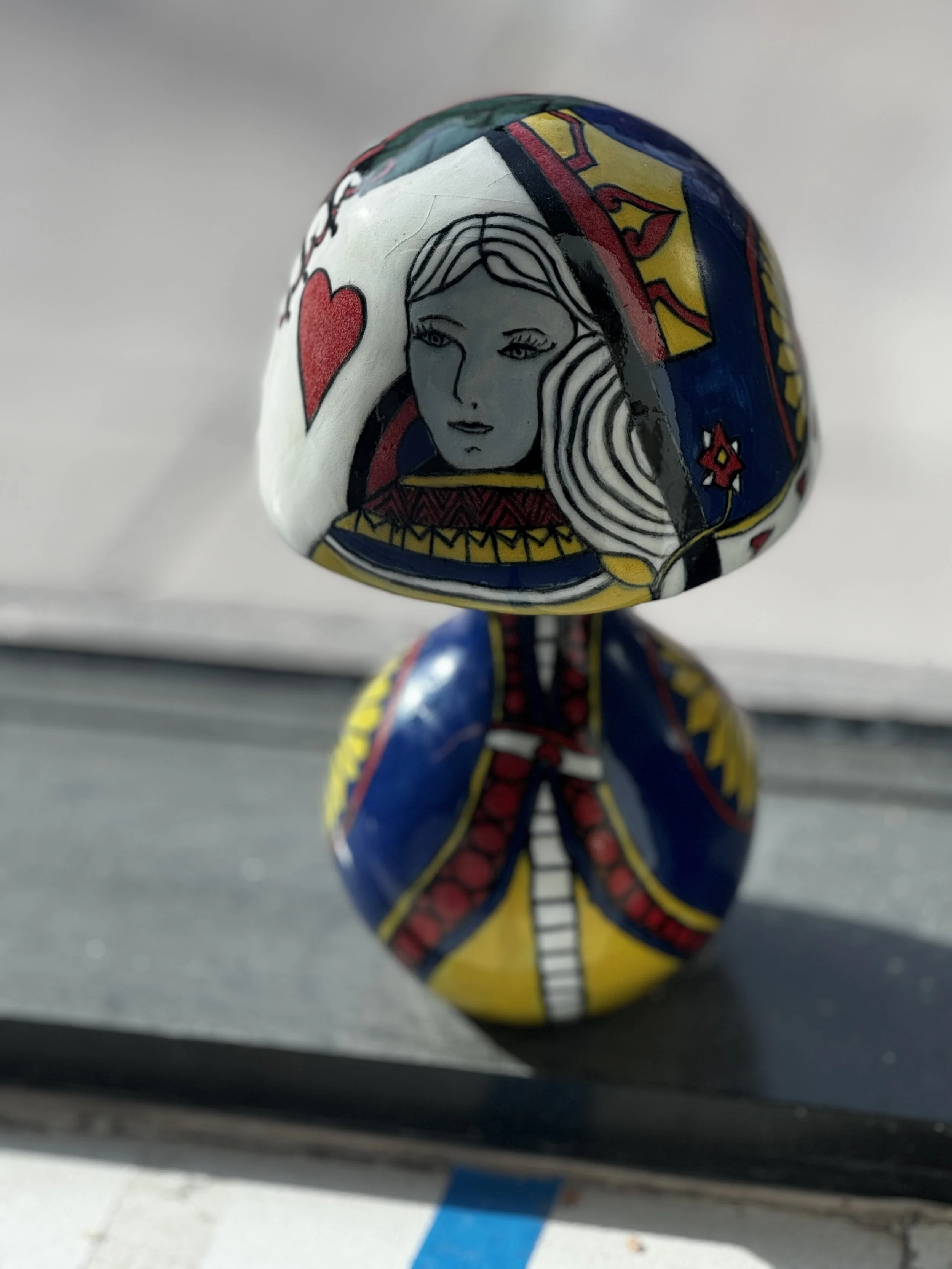 Queen of Hearts Lamp