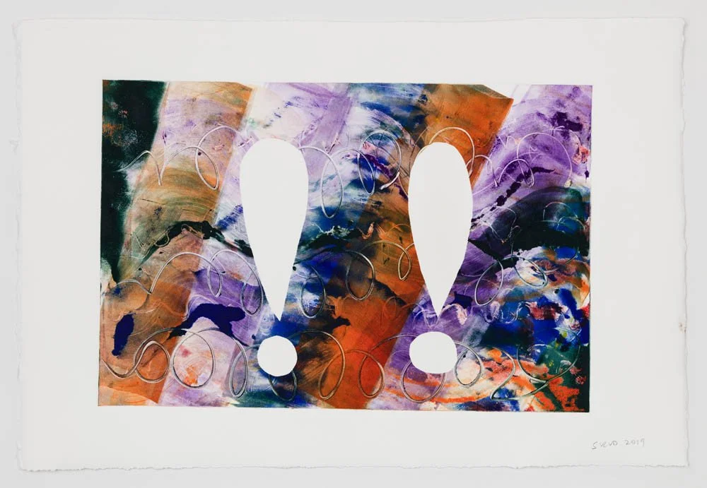  
Provincetown IV, 2019 Monoprint on paper 
11 x 17 inches 
 