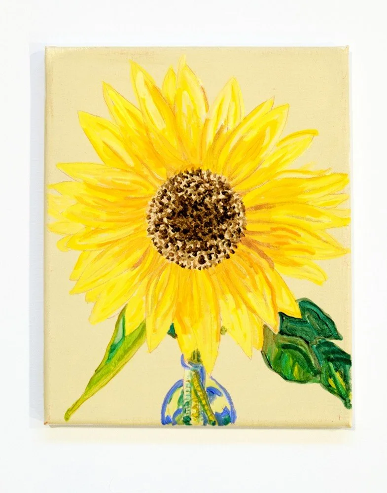  
Flower 11, 2021  Acrylic on canvas 8 x 10 inches 
 