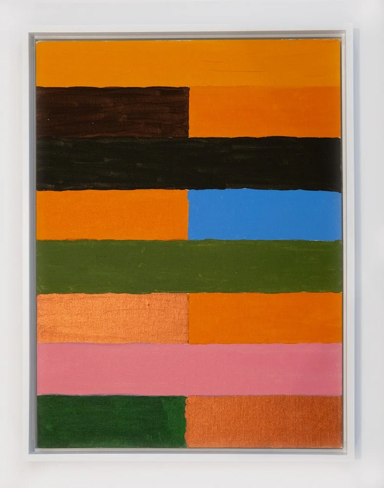  Octet 1, 2020 Acrylic on canvas 16 x 12 inches 
 