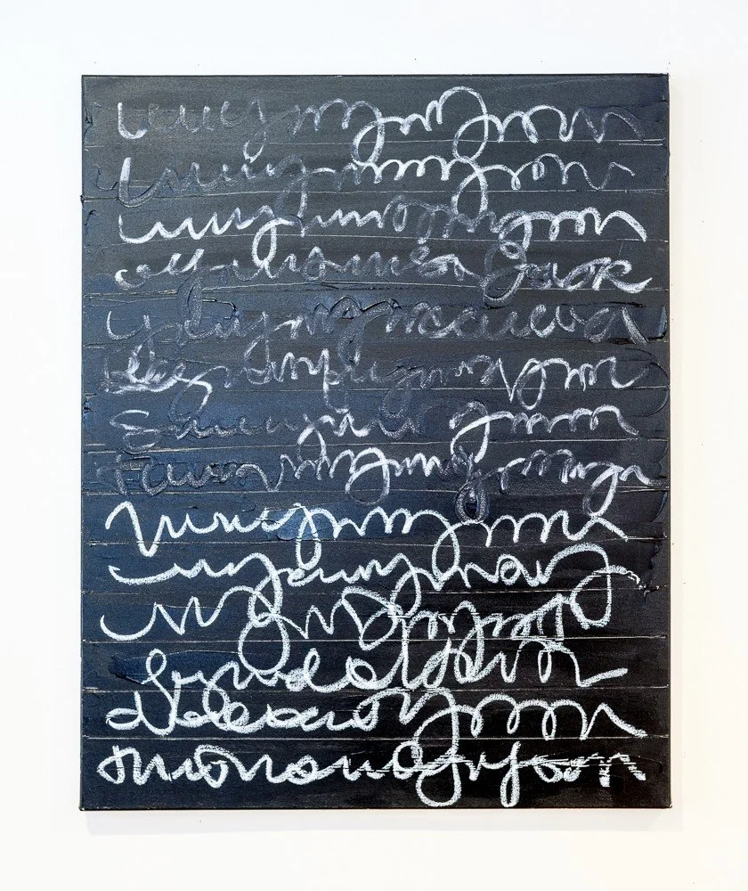  
Volta 2, 2022  Acrylic, pencil and oil pastel on canvas  30 x 24 inches 
 
