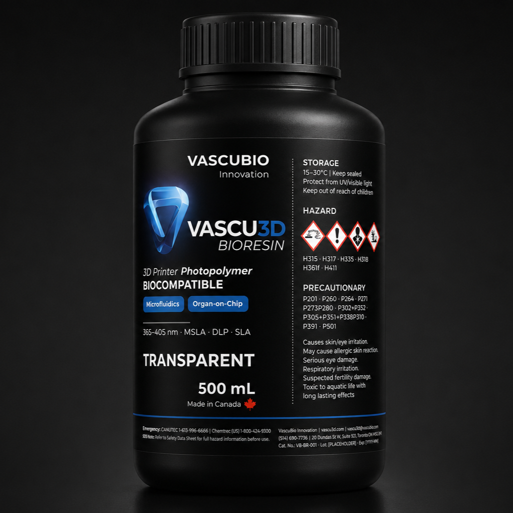 Vascu3D Bioresin