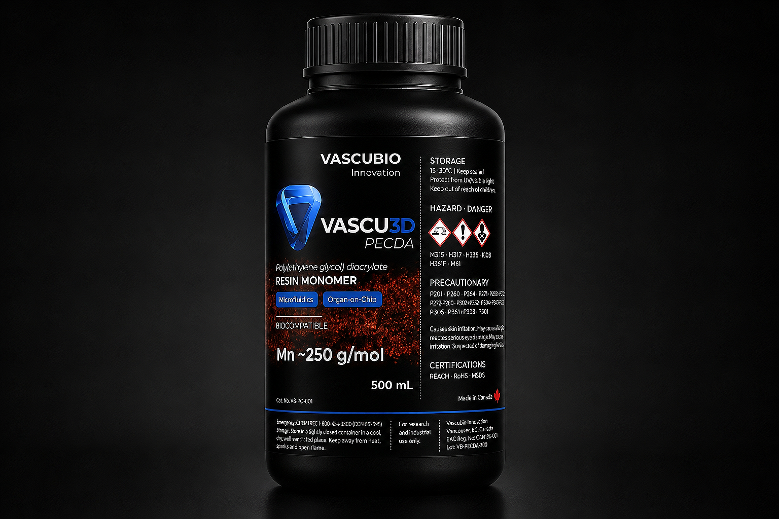 Vascu3D PEGDA
