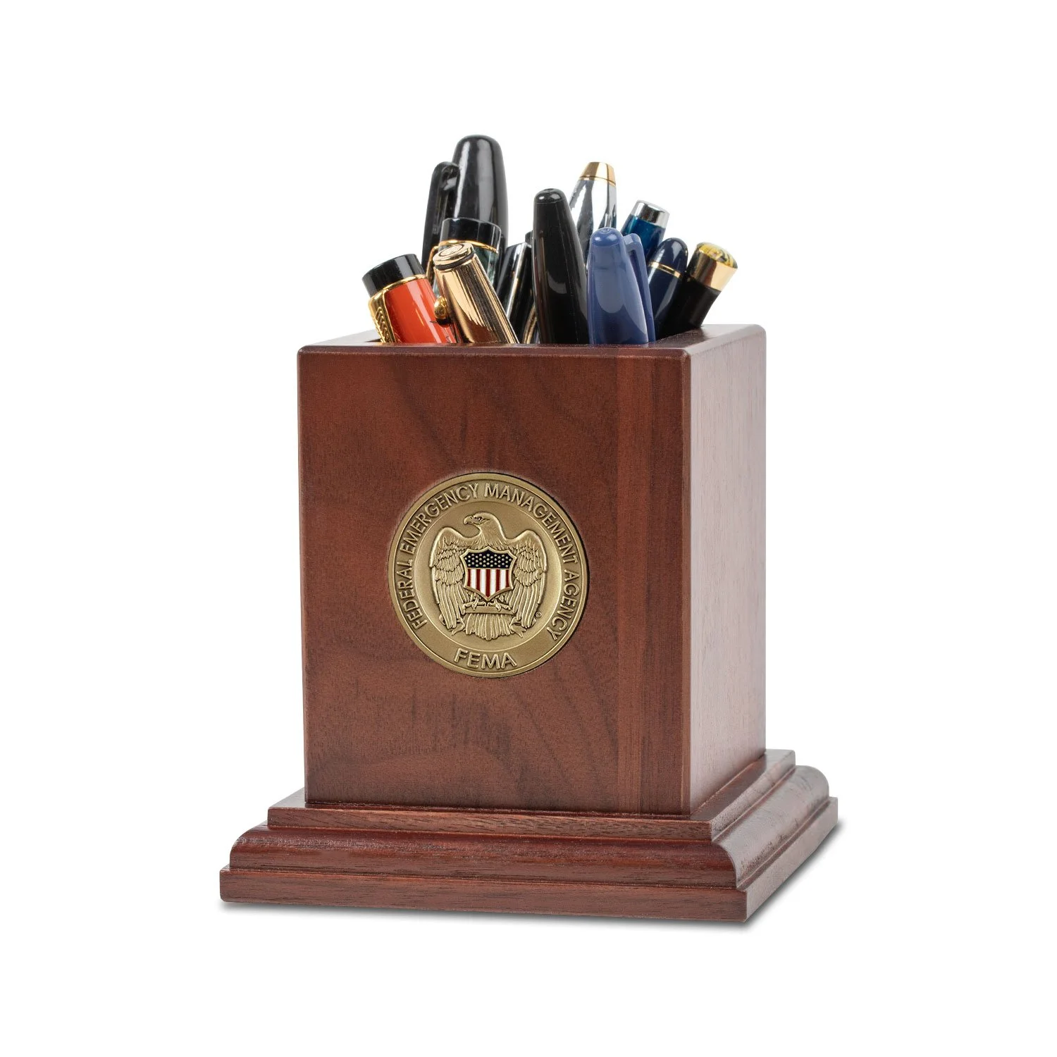 wooden-pen-cup-FEMA-brass.jpg