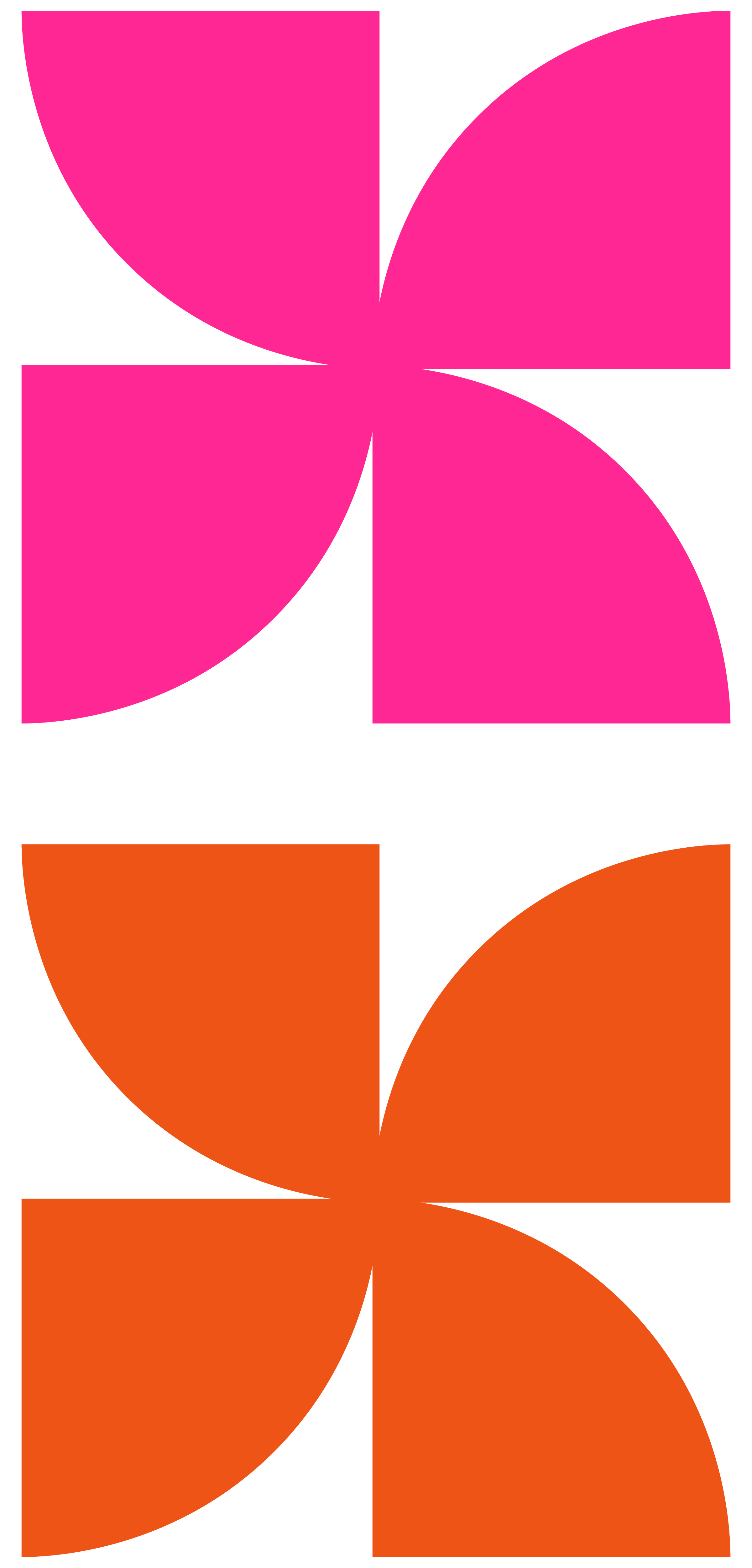 pink and orange flower stars