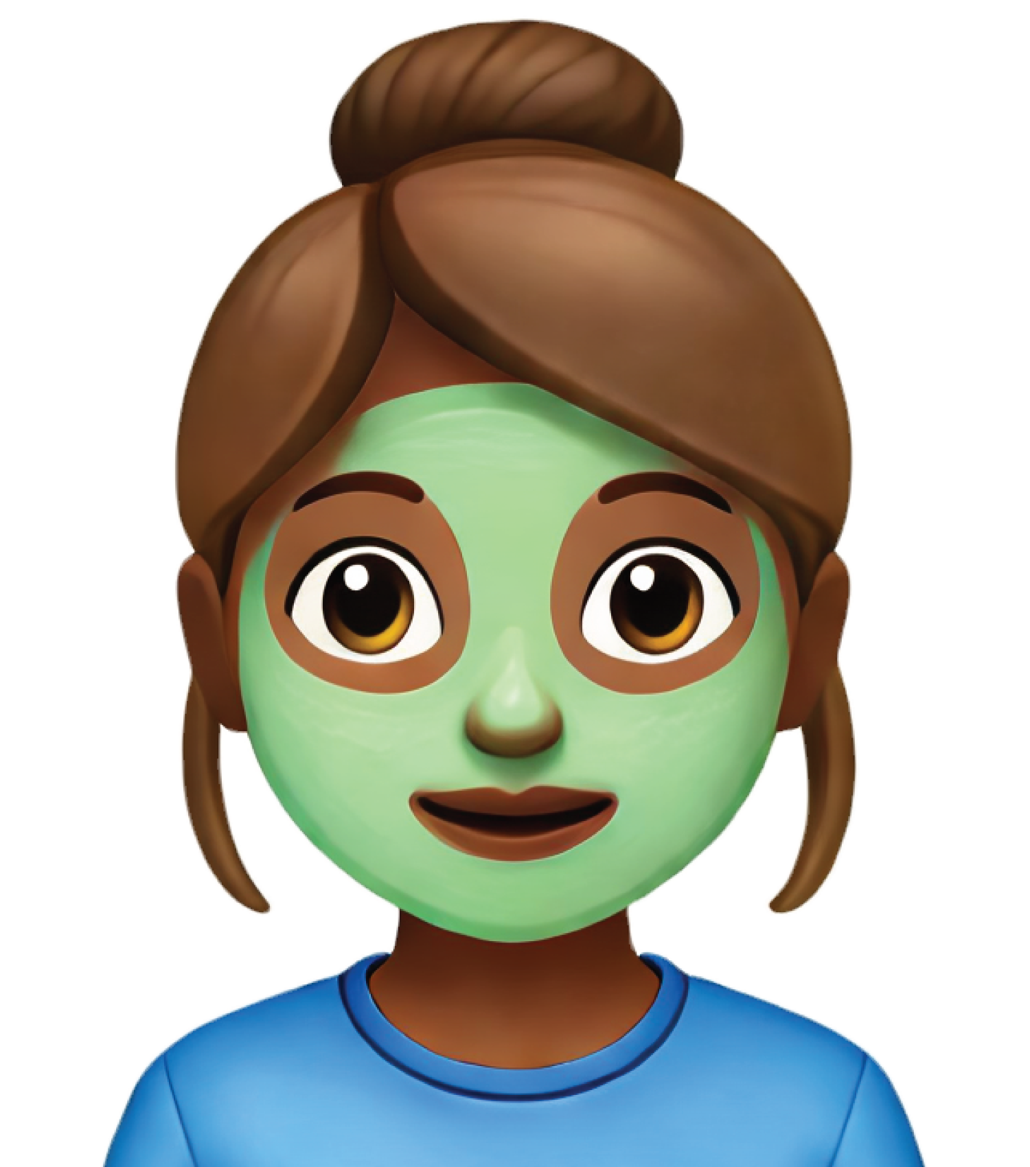 woman with facial mask