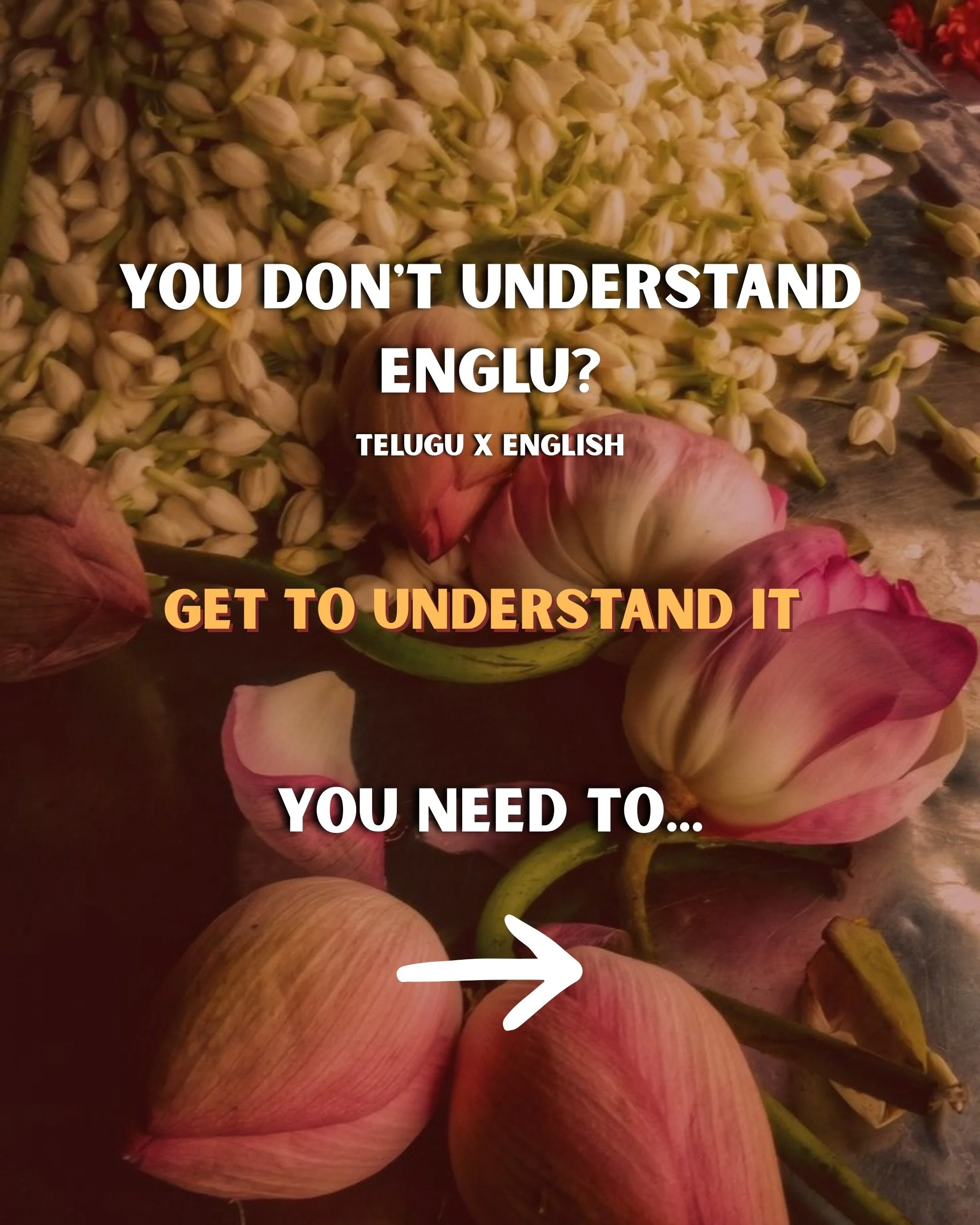 A little language love for our Telugu-speaking community 💛

Today, Samajh My Gal gets a Telugu-English twist because our stories, conversations, and identities often live beautifully between languages. 

This reimagined name is a celebration of cult