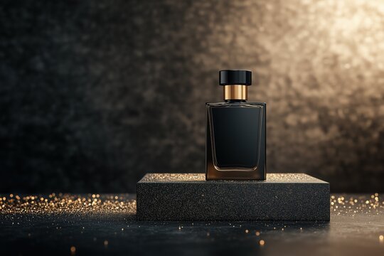 Men's cologne bottle