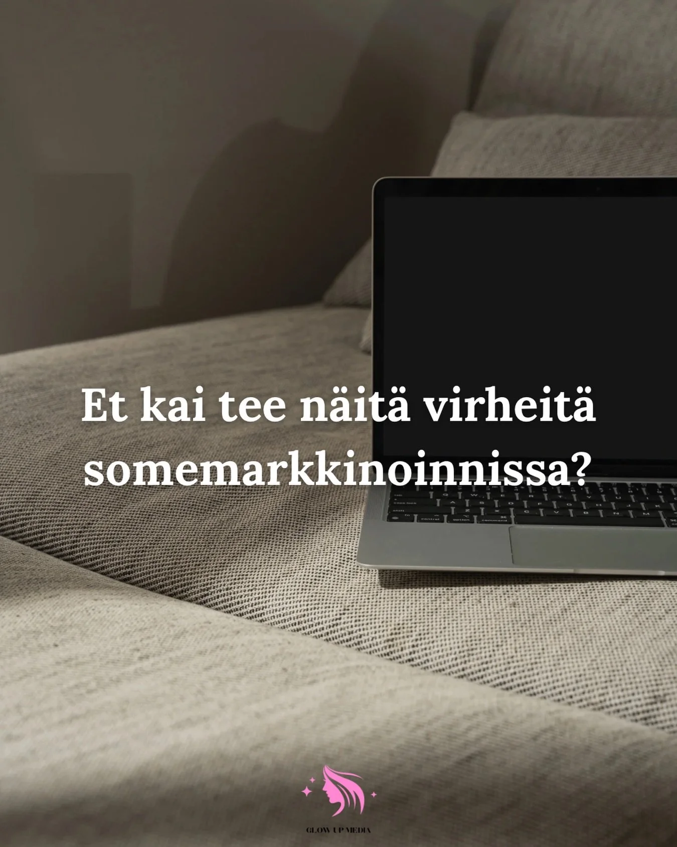 Yritt&auml;j&auml;! Et kai tee n&auml;it&auml; virheit&auml; somemarkkinoinnissa?👇

1. Postaat silloin t&auml;ll&ouml;in fiiliksen mukaan
2. Sis&auml;lt&ouml; ei puhuttele ket&auml;&auml;n tietty&auml;
3. Myyt heti, vaikka luottamus puuttuu
4. Julka